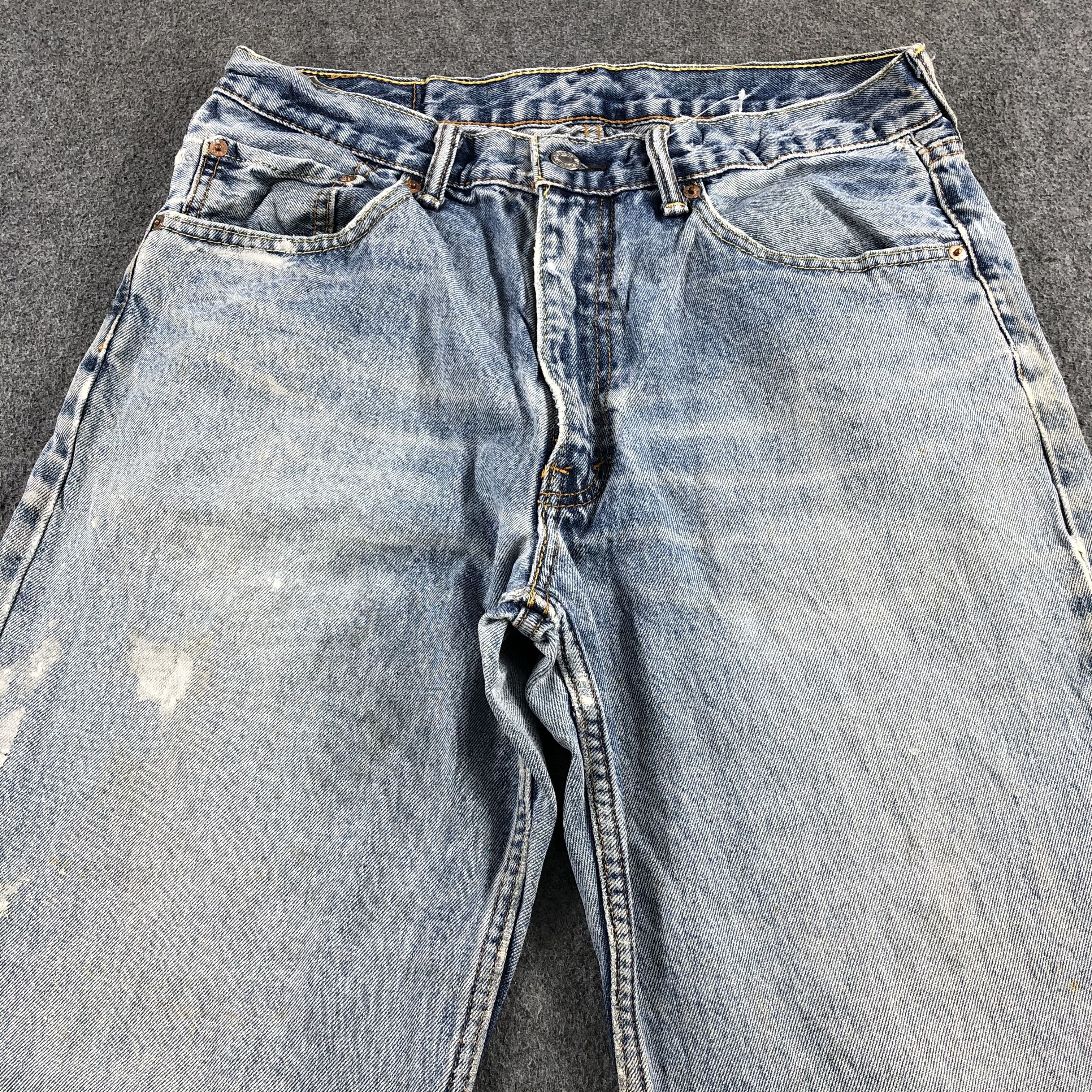 Levi's Vintage Light Wash Levis 550 Jeans-J2056 Size US 33 - 3 Thumbnail