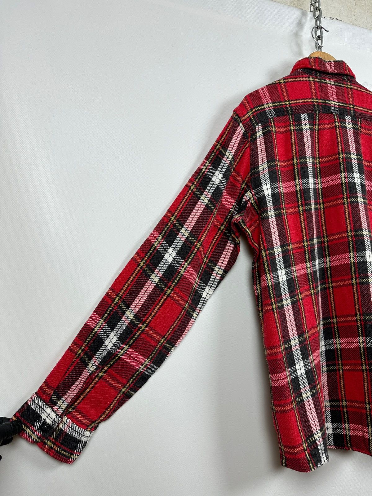 Polo Ralph Lauren RRL Ralph Lauren Double RL Plaid Flannel Long Sleeve Shirt Size US L / EU 52-54 / 3 - 18 Thumbnail