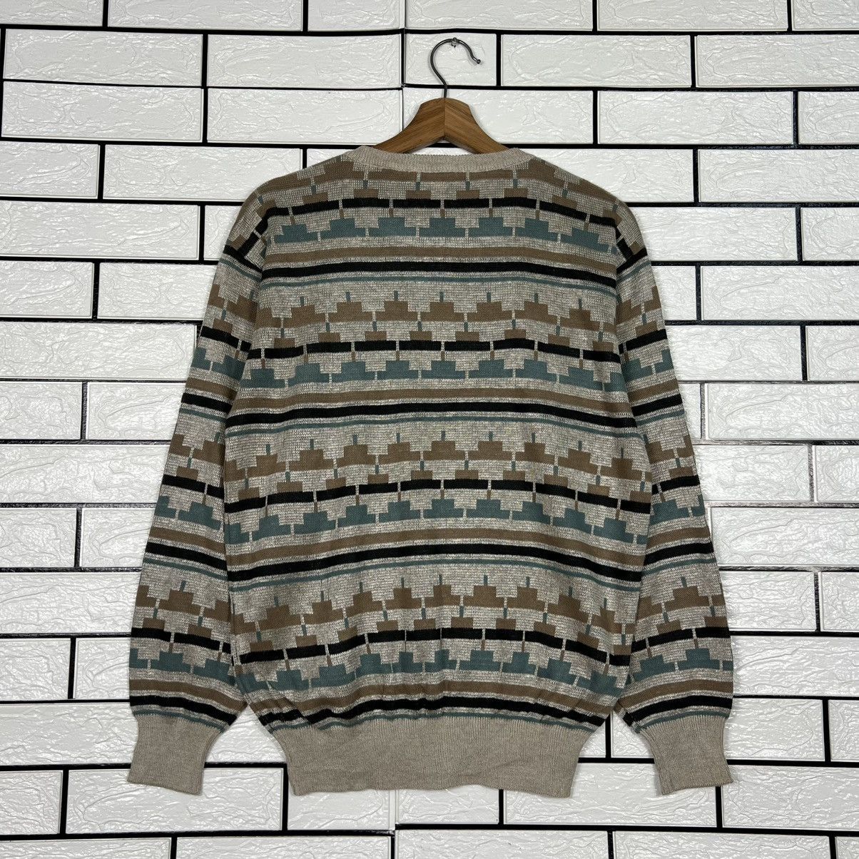 Japanese Brand Vintage 90's INTERMEZZO Knitted Sweatshirt #3956-C180 Size US M / EU 48-50 / 2 - 12 Thumbnail