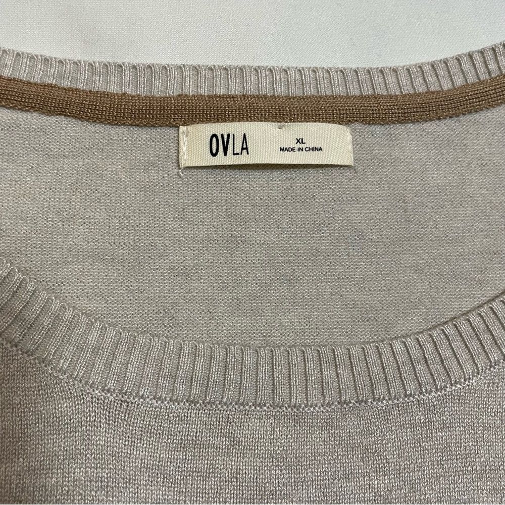 Anthropologie NWT New Anthropologie OLVA Olive and Vine Beige Knit Short Size XL / US 12-14 / IT 48-50 - 6 Thumbnail