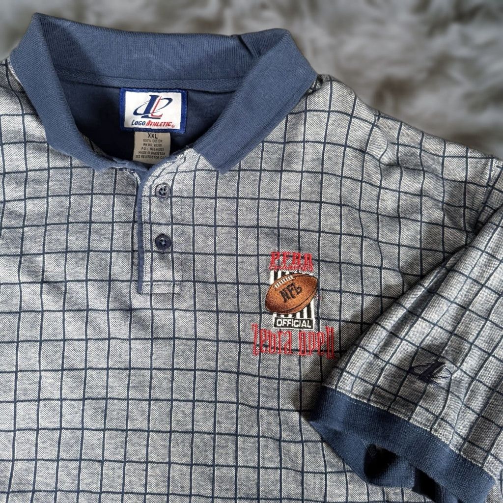 Logo Athletic VINTAGE Logo Athletic NFL Referee Event Polo Shirt Mens 2XL Blue 90s Shirt Mens Polo 2XL Blue 90s Referee Event? Size US XXL / EU 58 / 5 - 1 Thumbnail