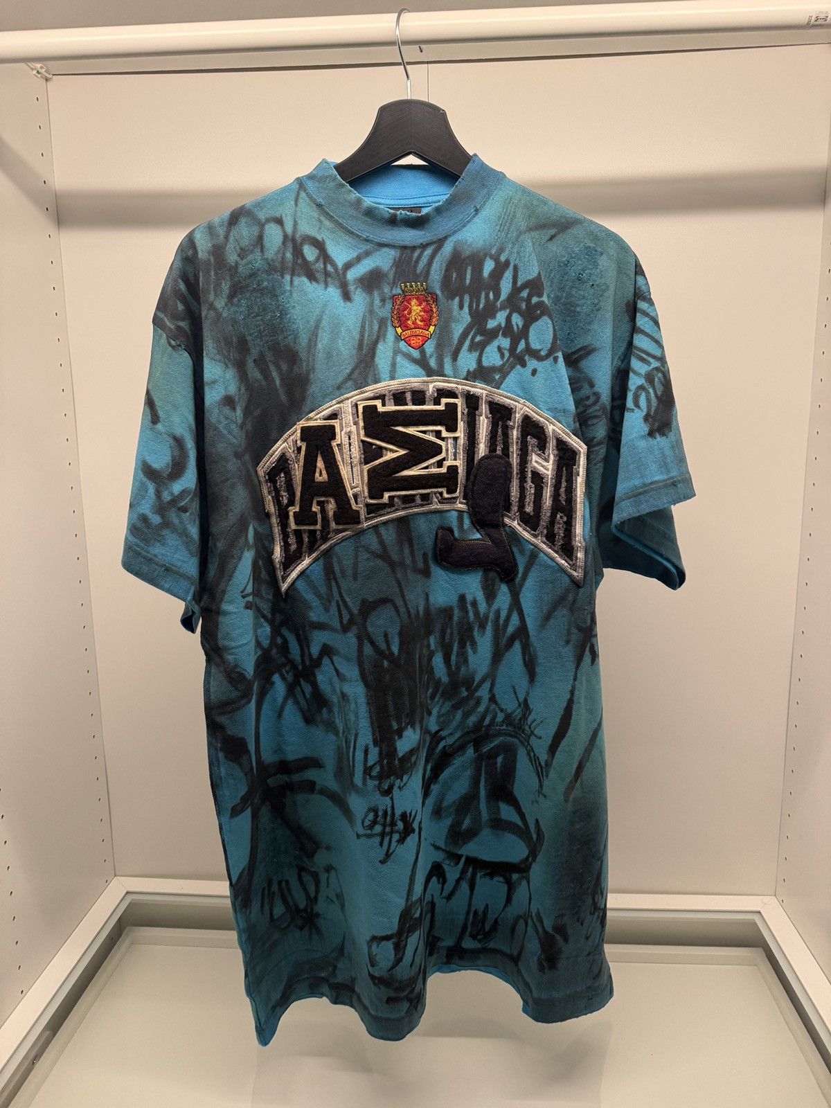 Balenciaga Balenciaga skater graffiti T-shirt Size US M / EU 48-50 / 2 - 1 Thumbnail