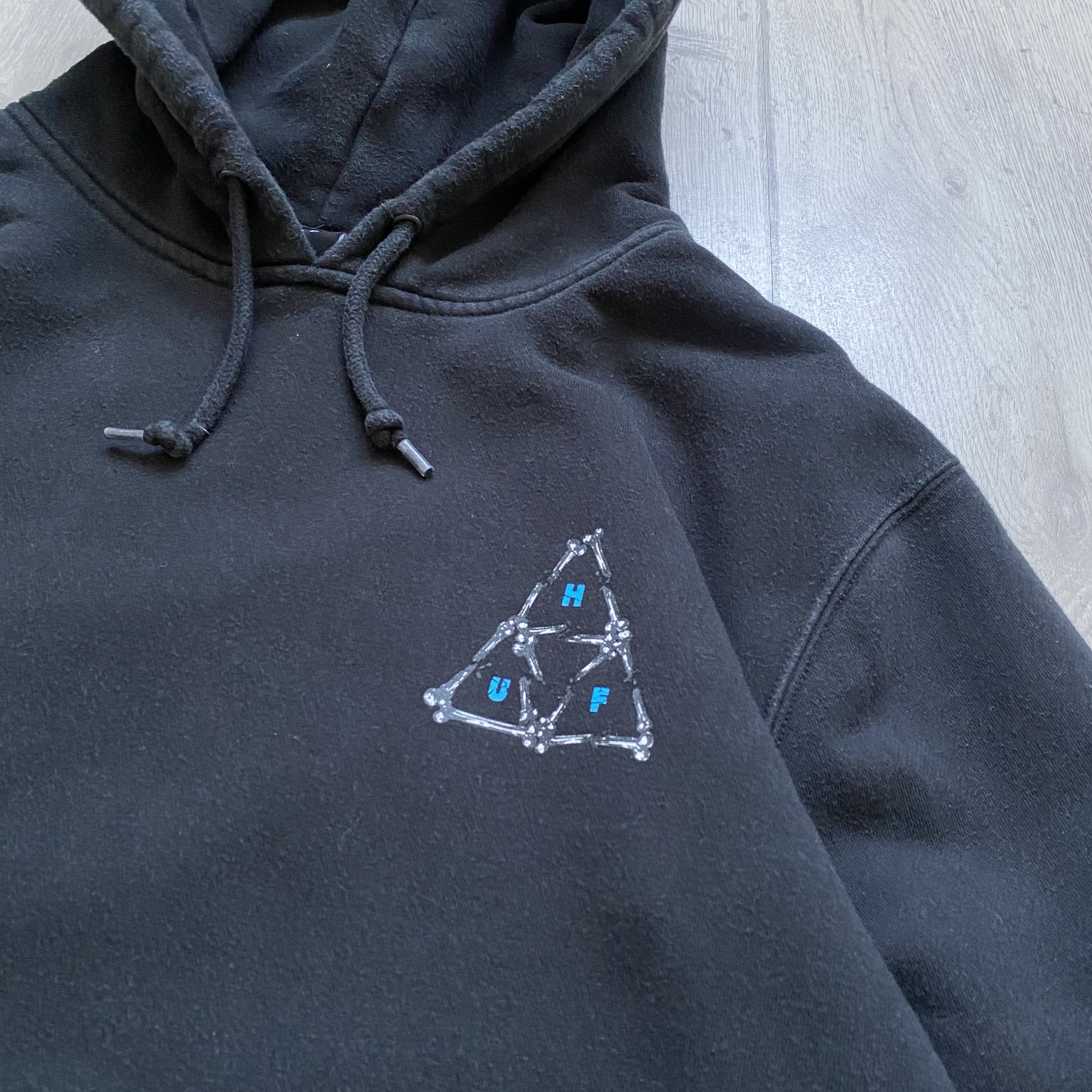 Huf 🛹Huf Skateboarding Hoodie Skeleton logo skater surfer Size US XL / EU 56 / 4 - 6 Thumbnail