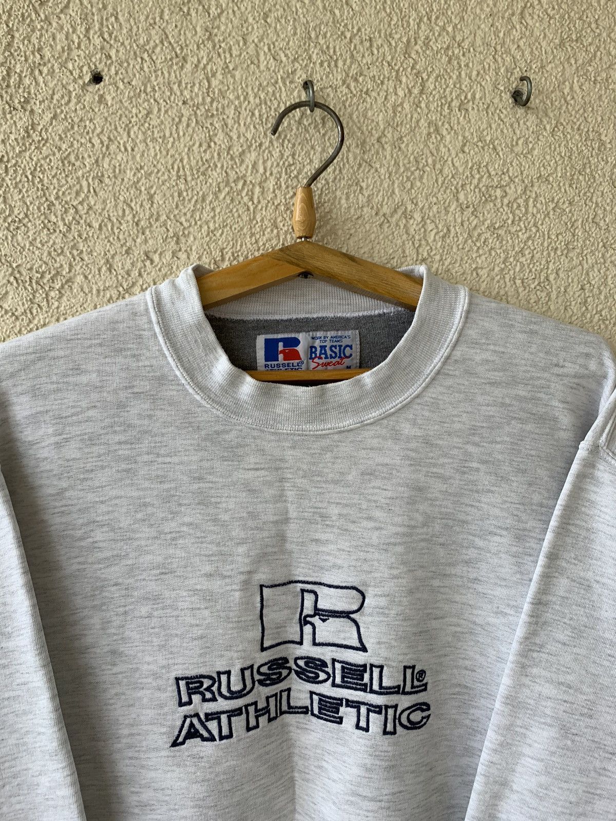 Russell Athletic × Vintage Vintage Russel Athletic Big Logo Sweatshirt Size US XL / EU 56 / 4 - 7 Thumbnail