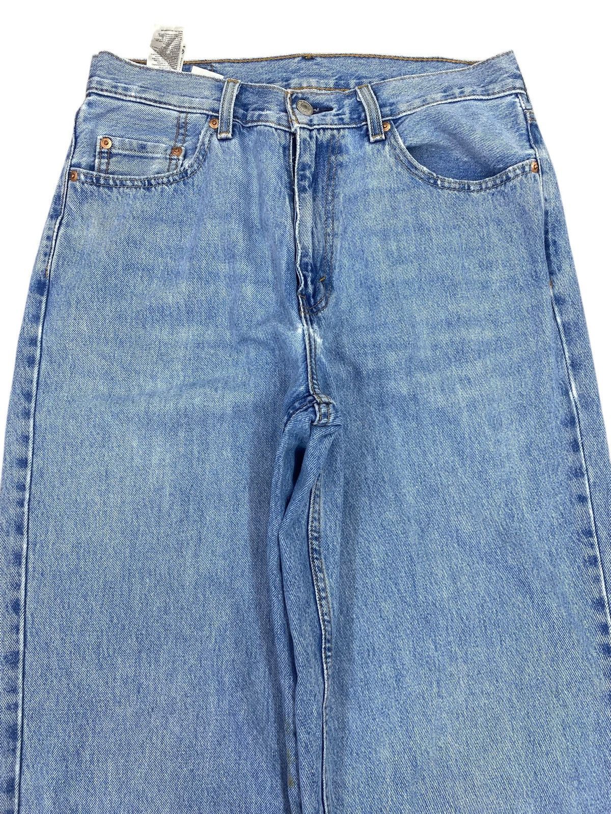 Levi's Levi’s Acid Wash Whiskered Style Straight Leg Jeans Size US 31 - 2 Thumbnail