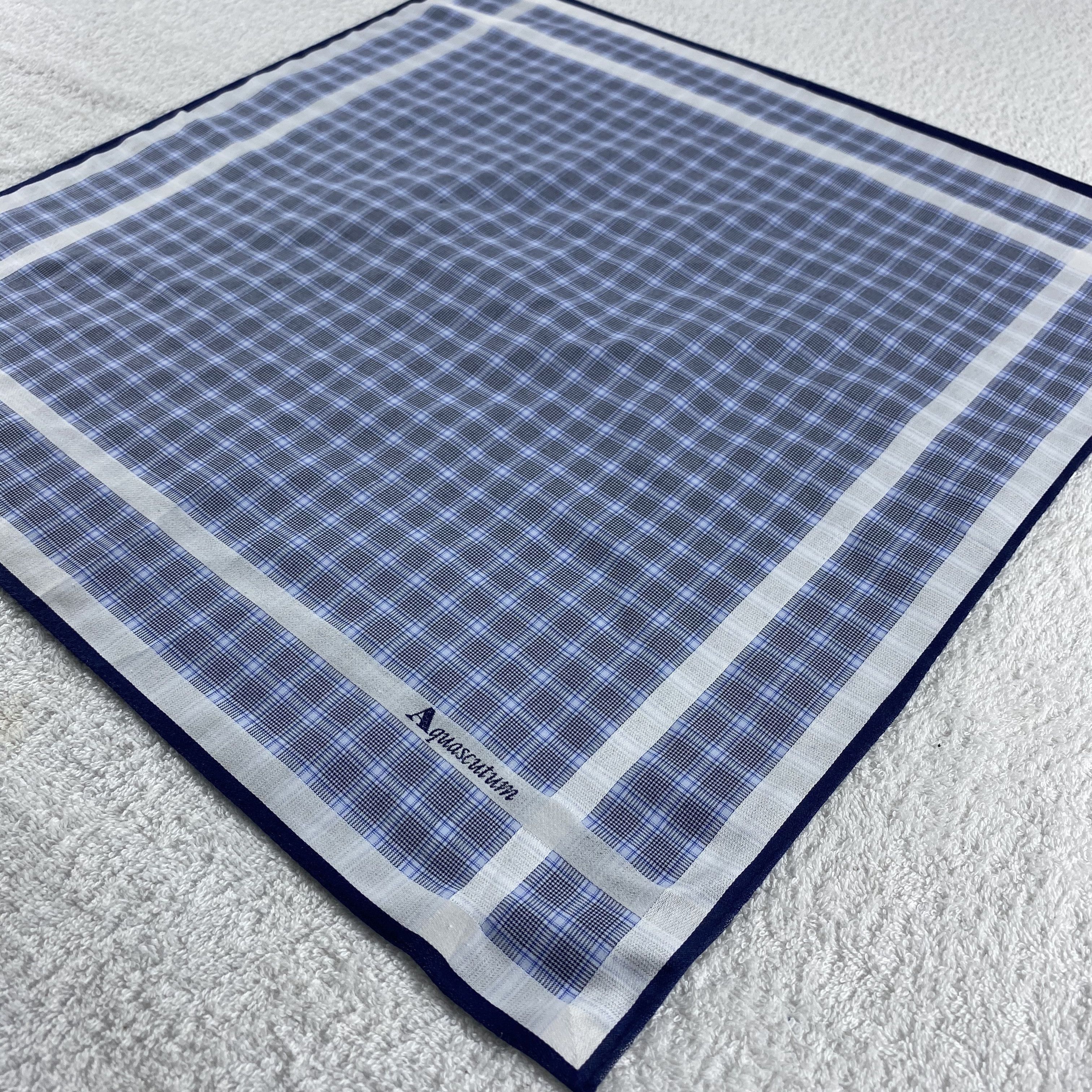 Aquascutum × Vintage Aquascutum Neckerchief / Bandana / Handkerchief Size ONE SIZE - 4 Thumbnail