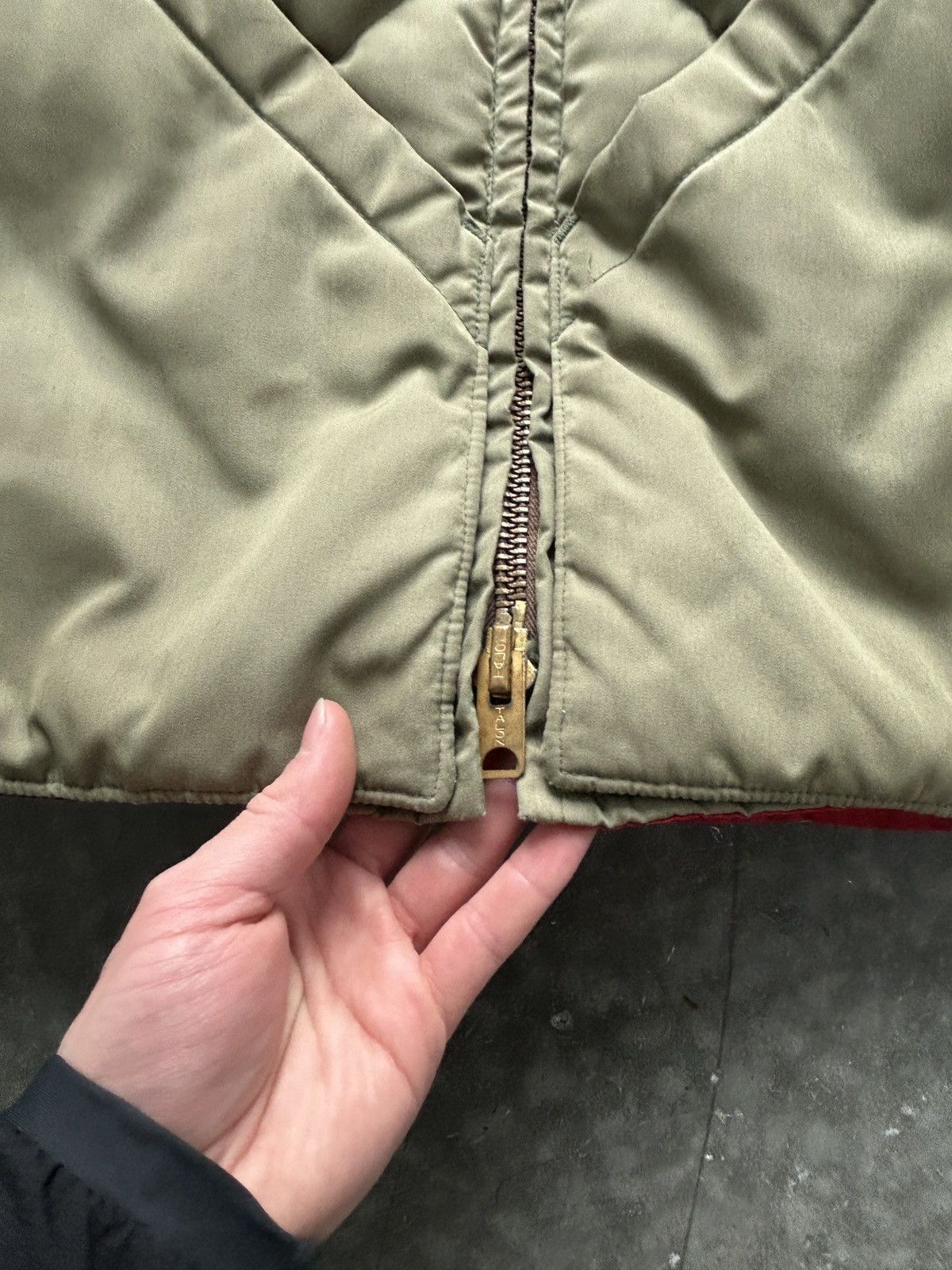 Eddie Bauer Vintage 70s Eddie Bauer Diamond Quilted Down Puffer Jacket Size US XL / EU 56 / 4 - 4 Thumbnail