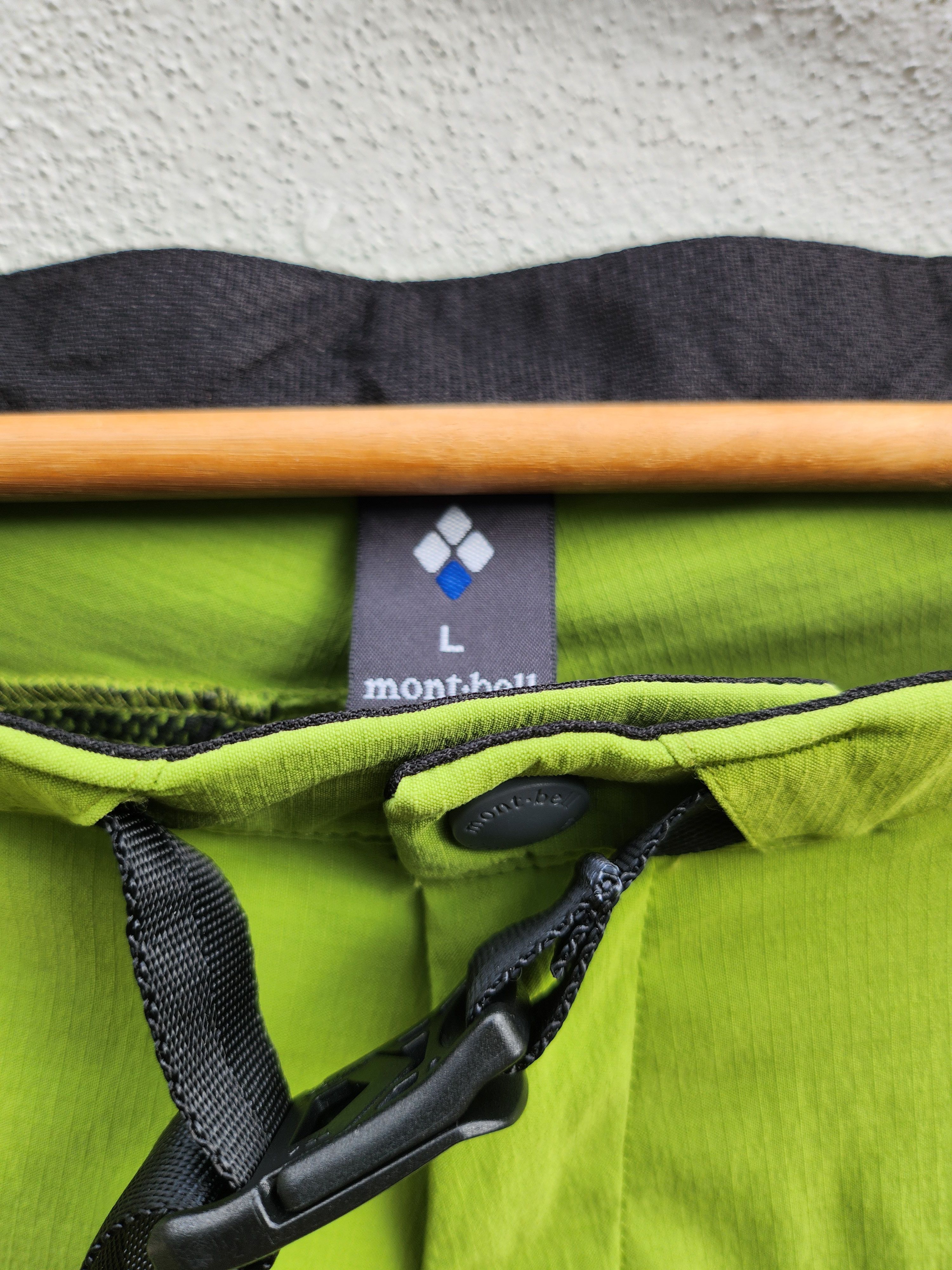Japanese Brand × Montbell 💥Montbell Neon Green Sports Shorts Size US 34 / EU 50 - 4 Thumbnail