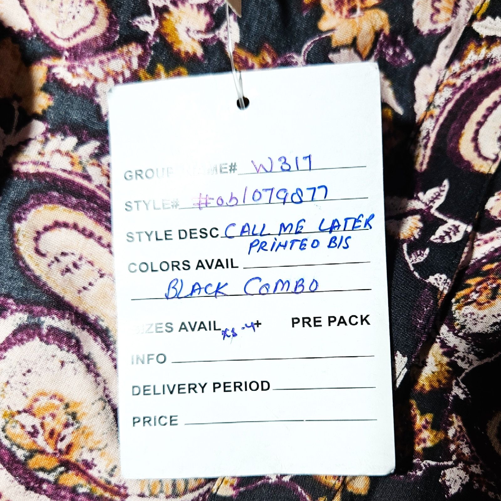 Free People NWT Free People Call Me Later Bodysuit Sz. XS [0-2] Paisley Size XS / US 0-2 / IT 36-38 - 8 Thumbnail