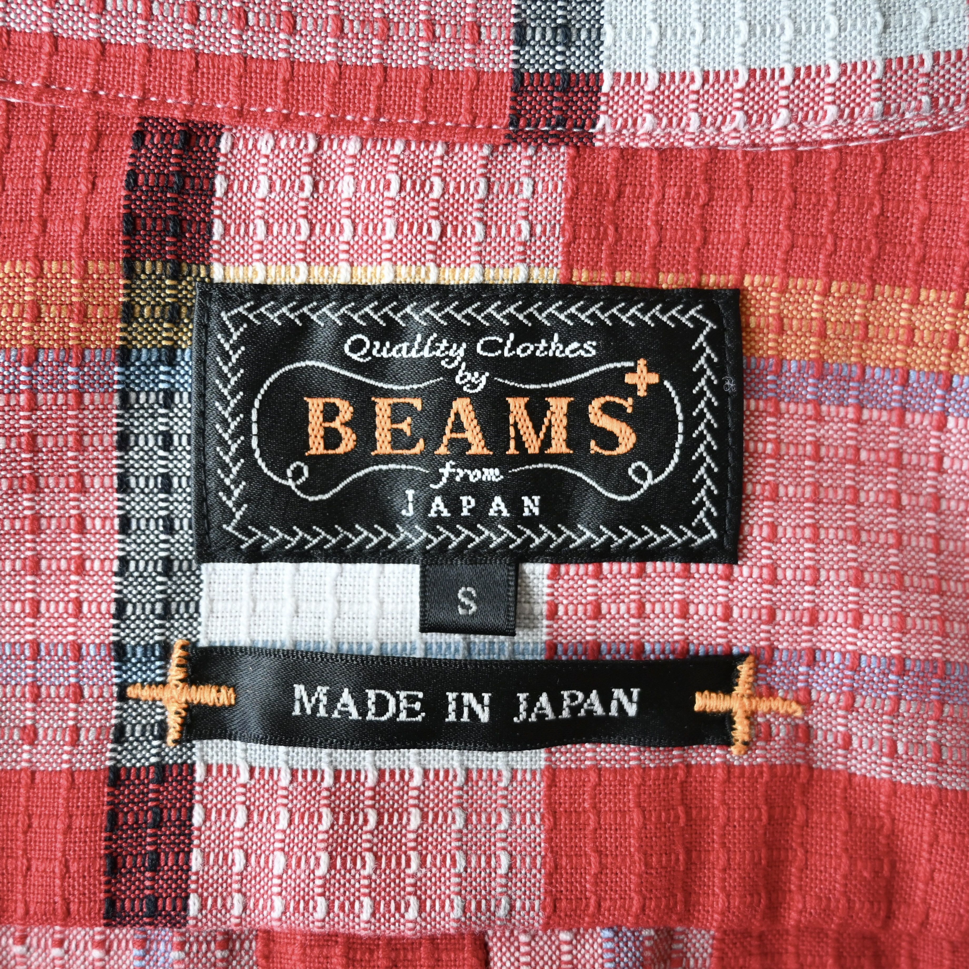Beams Plus BEAMS Plus dobby woven BD shirt, red plaid, made in Japan Size US S / EU 44-46 / 1 - 14 Thumbnail