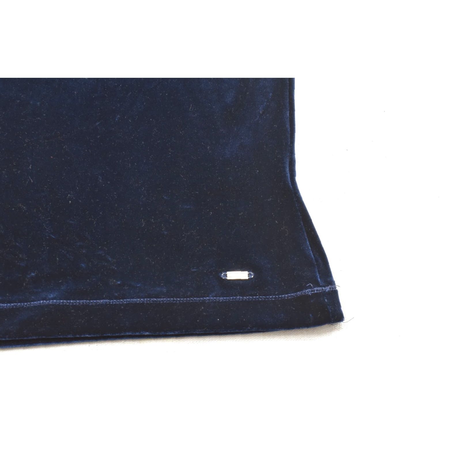 Tommy Hilfiger Tommy Hilfiger Women's Top Velvet Sleeveless Cowl Neck Navy Blue M Size M / US 6-8 / IT 42-44 - 6 Thumbnail