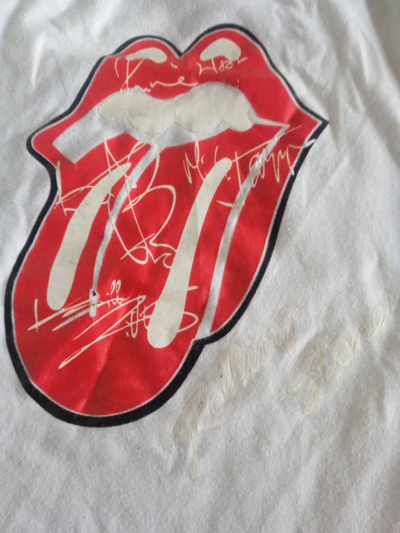 If Six Was Nine Vintage Rolling Stones Raglan Tee Brockum Tag 90s Tour Shirt Size S / US 4 / IT 40 - 3 Thumbnail
