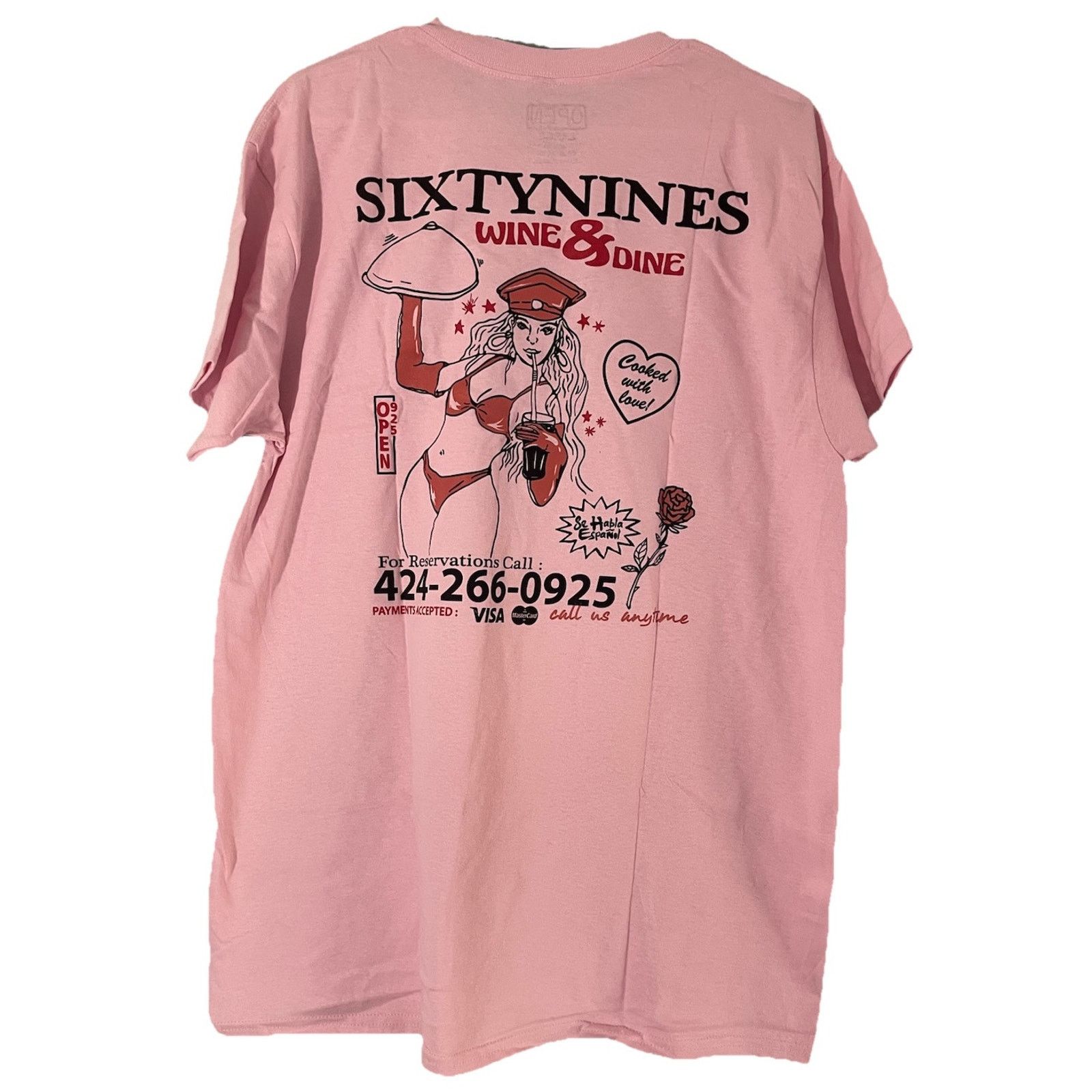 Other Sold Out Open 925, “Sixty Nines” Light Pink Wine & Dine Size US L / EU 52-54 / 3 - 1 Thumbnail