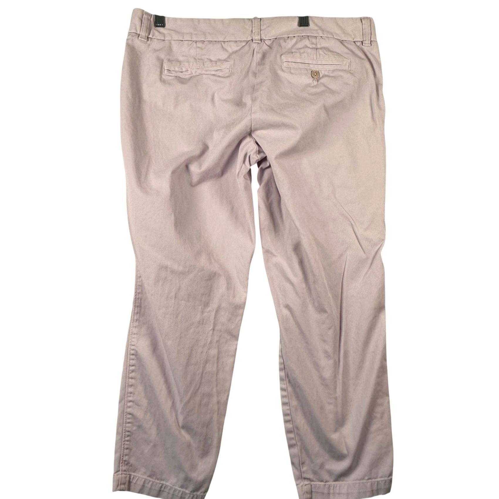 J.Crew J.Crew Scout Chino Pants Purple Cotton Twill Cropped Relaxed Women's 12 Inseam 25" Breathy Pockets Casual Workwear Spring/ Easter Size 34" / US 12 / IT 48 - 2 Thumbnail