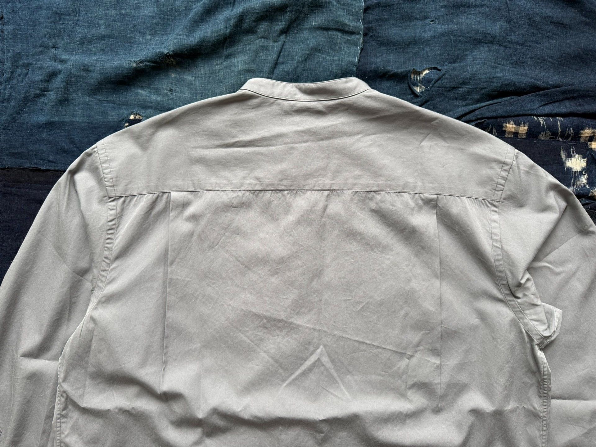 A.PRESSE A.PRESSE 25SS Band Collar Long Sleeve Shirt Size US M / EU 48-50 / 2 - 4 Thumbnail