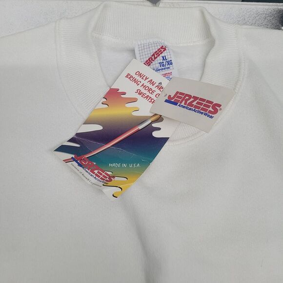 Jerzees Vintage Jerzees Crewneck Sweatshirt Deadstock with tags Size US XL / EU 56 / 4 - 6 Thumbnail