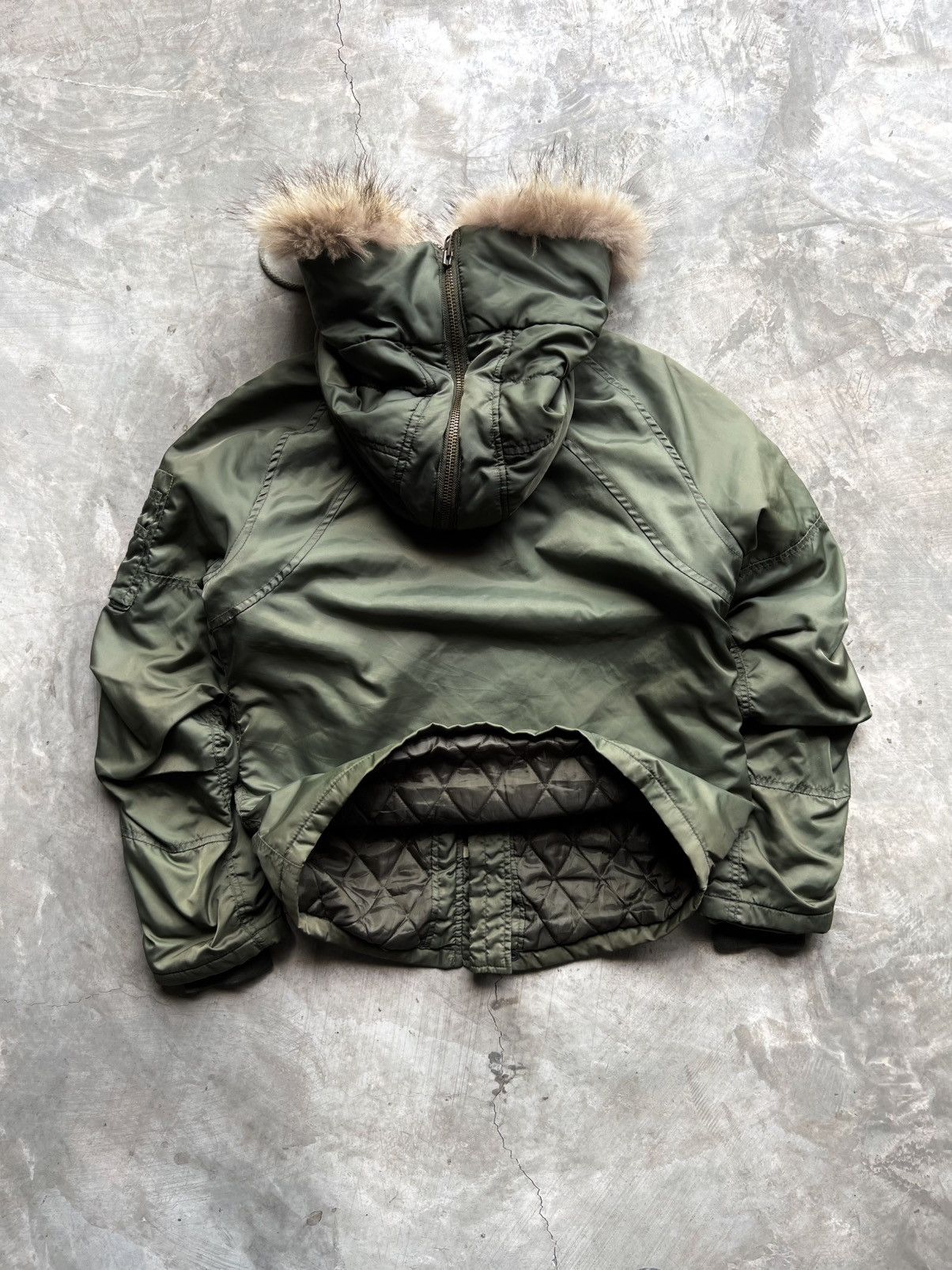 GOA 2000s GOA - Apocalypse Style Fur Hoodie Bomber Jacket Size US S / EU 44-46 / 1 - 23 Thumbnail
