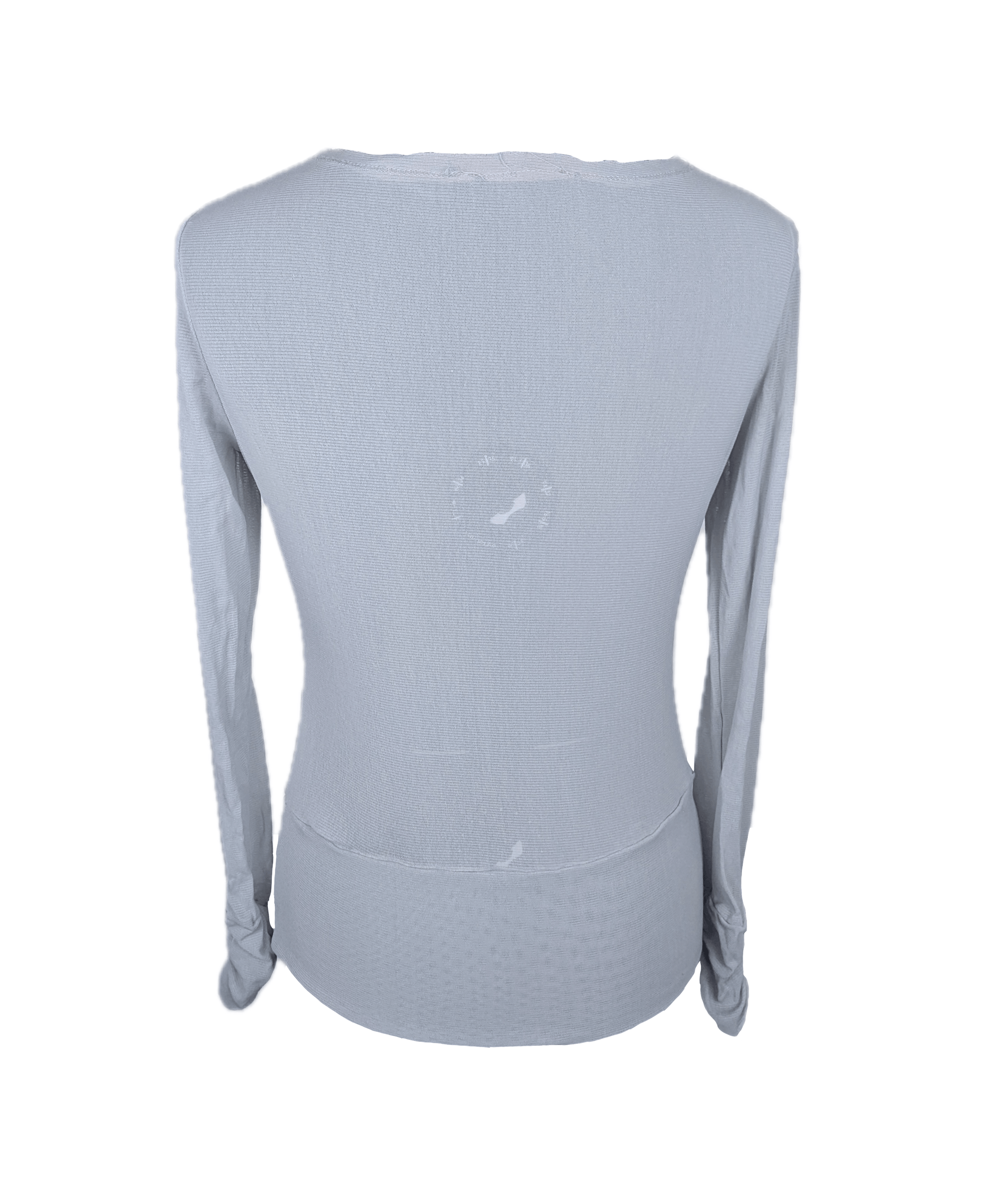 Vintage Graphic Long Sleeve Sheer Back Top Size M / US 6-8 / IT 42-44 - 5 Thumbnail