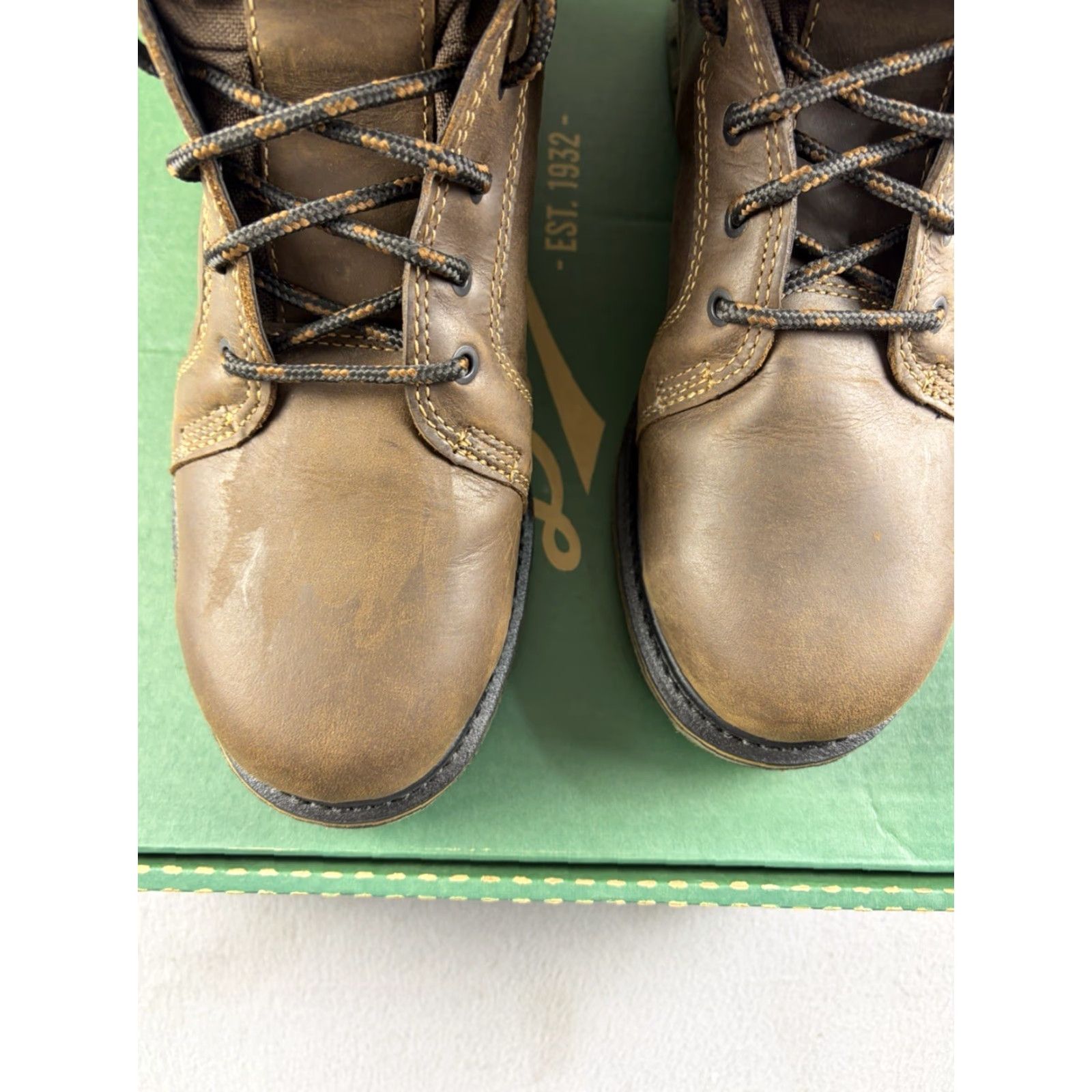 Danner Danner Steel Yard 12536 Boot Men 11.5 Brown Waterproof Leather 6” Work Hunting Outdoor Shoes D Boot Mens Brown 11.5 Size US 12 / EU 45 - 3 Thumbnail