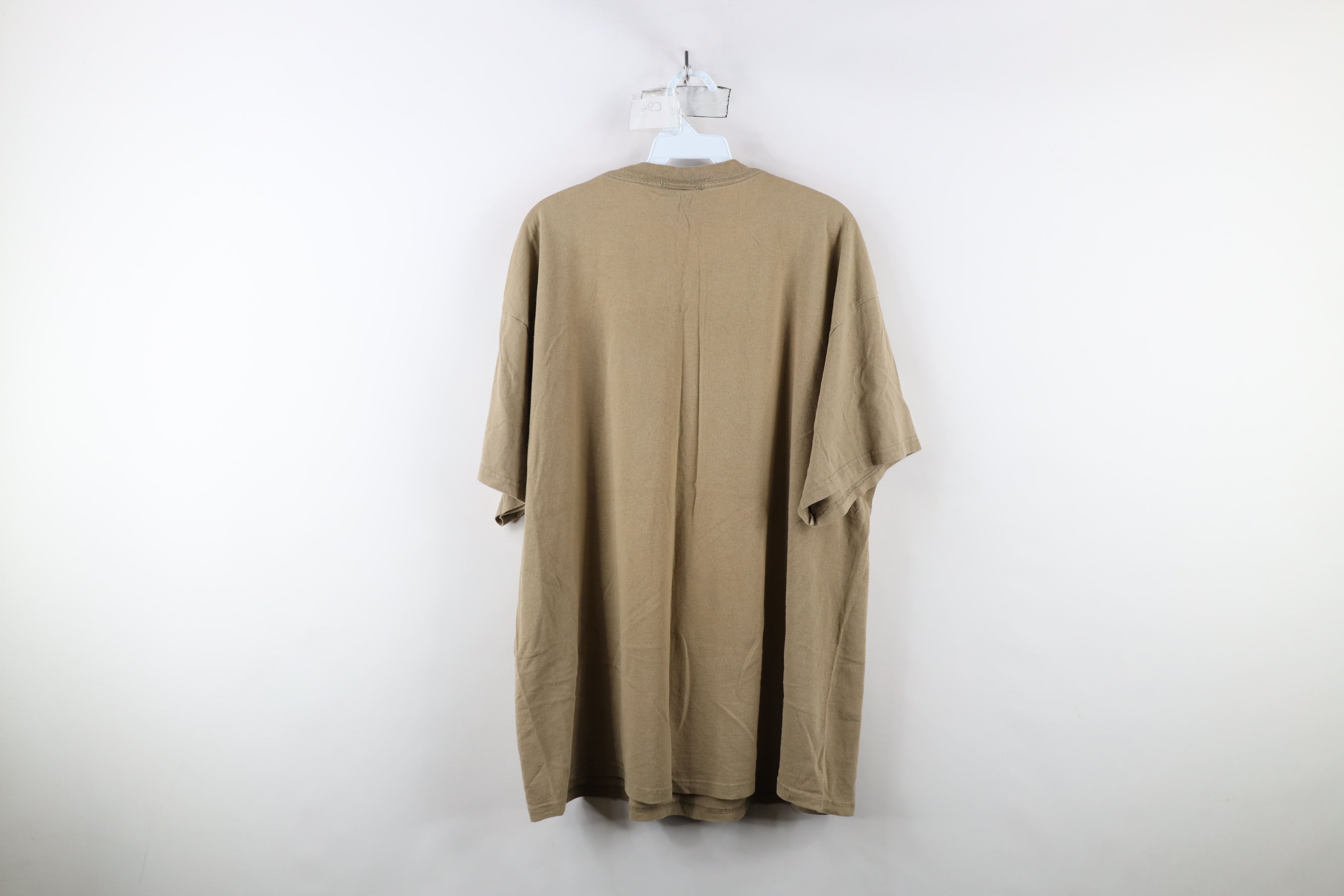 Vintage Vintage 90s Streetwear Deer Monster Bucks T-Shirt Brown Size US XL / EU 56 / 4 - 9 Thumbnail