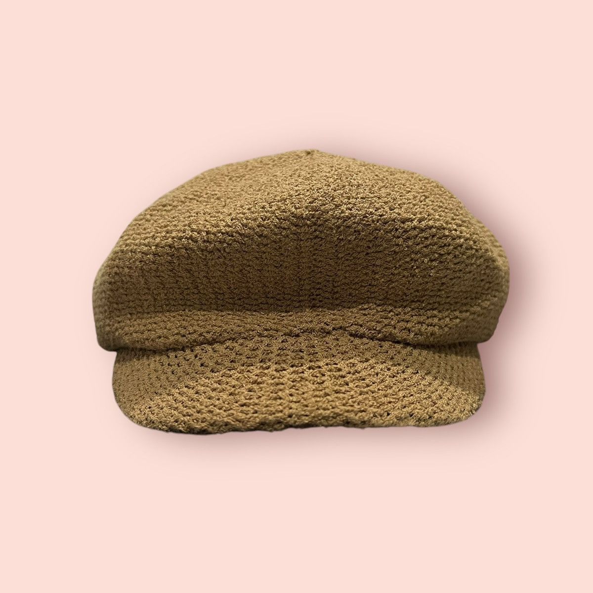 Japanese Brand × Vintage VINTAGE BACK NUMBER CROCHET GATSBY / NEWSBOY / FIDDLE HAT Size ONE SIZE - 9 Thumbnail