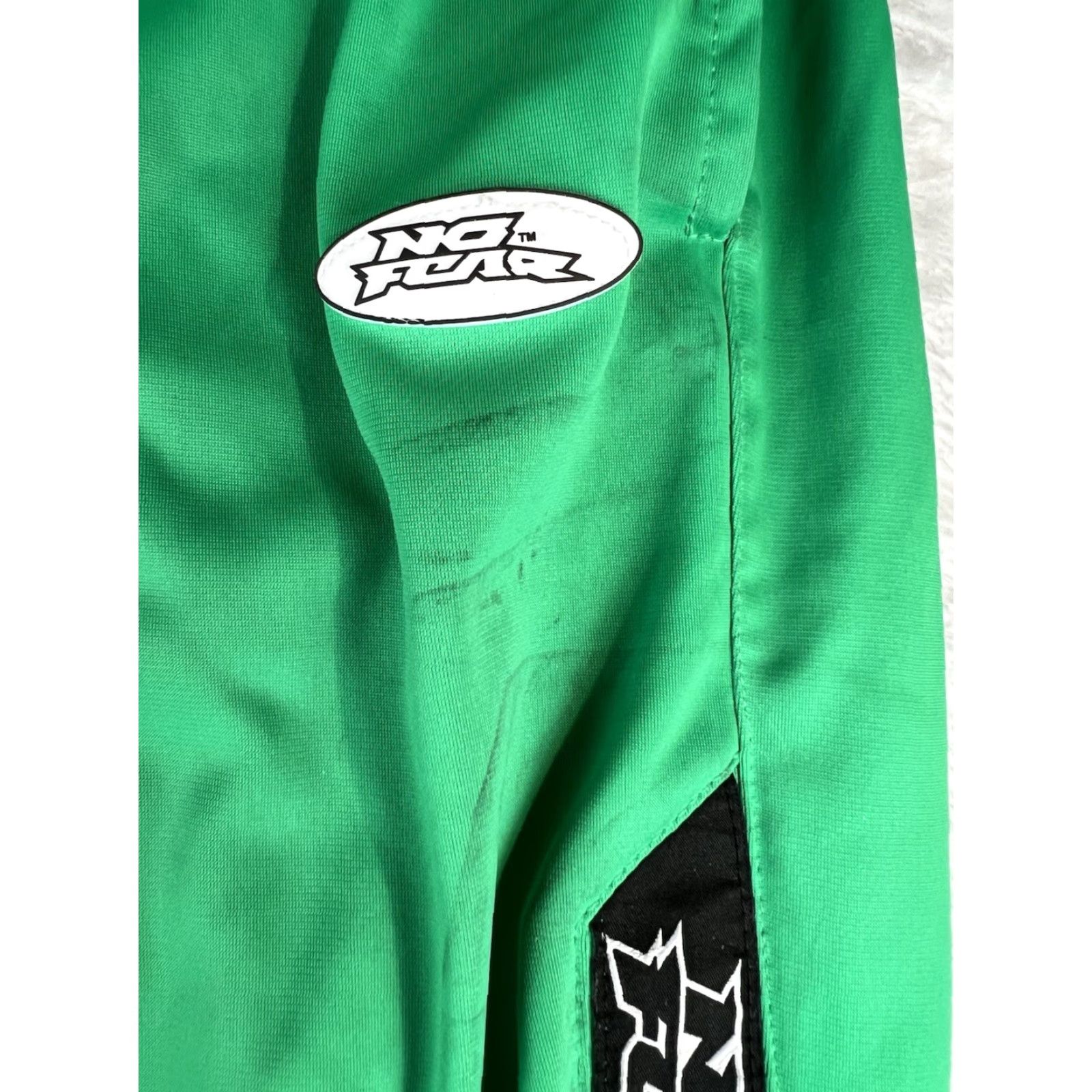 H&M VINTAGE H&M Pants Mens 2XL Wide-Leg Track Pants Green Size US 39 - 7 Thumbnail