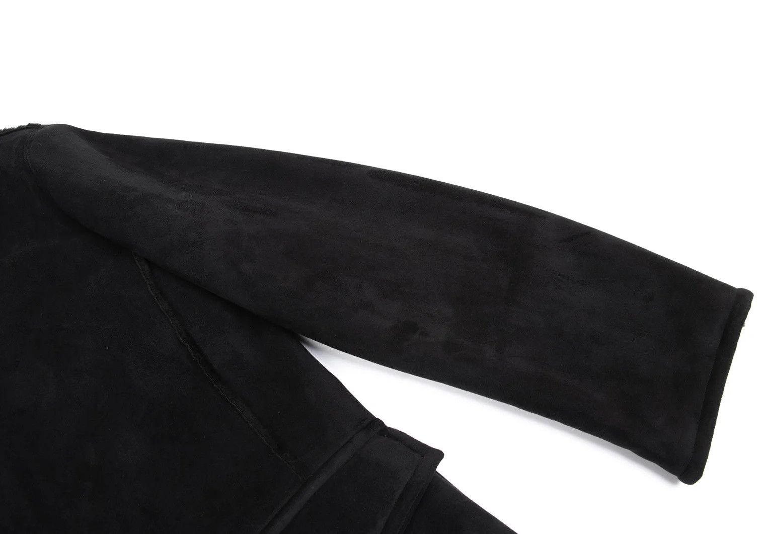 Emporio Armani Mouton Half Coat in Black Size 50 Size US M / EU 48-50 / 2 - 6 Thumbnail