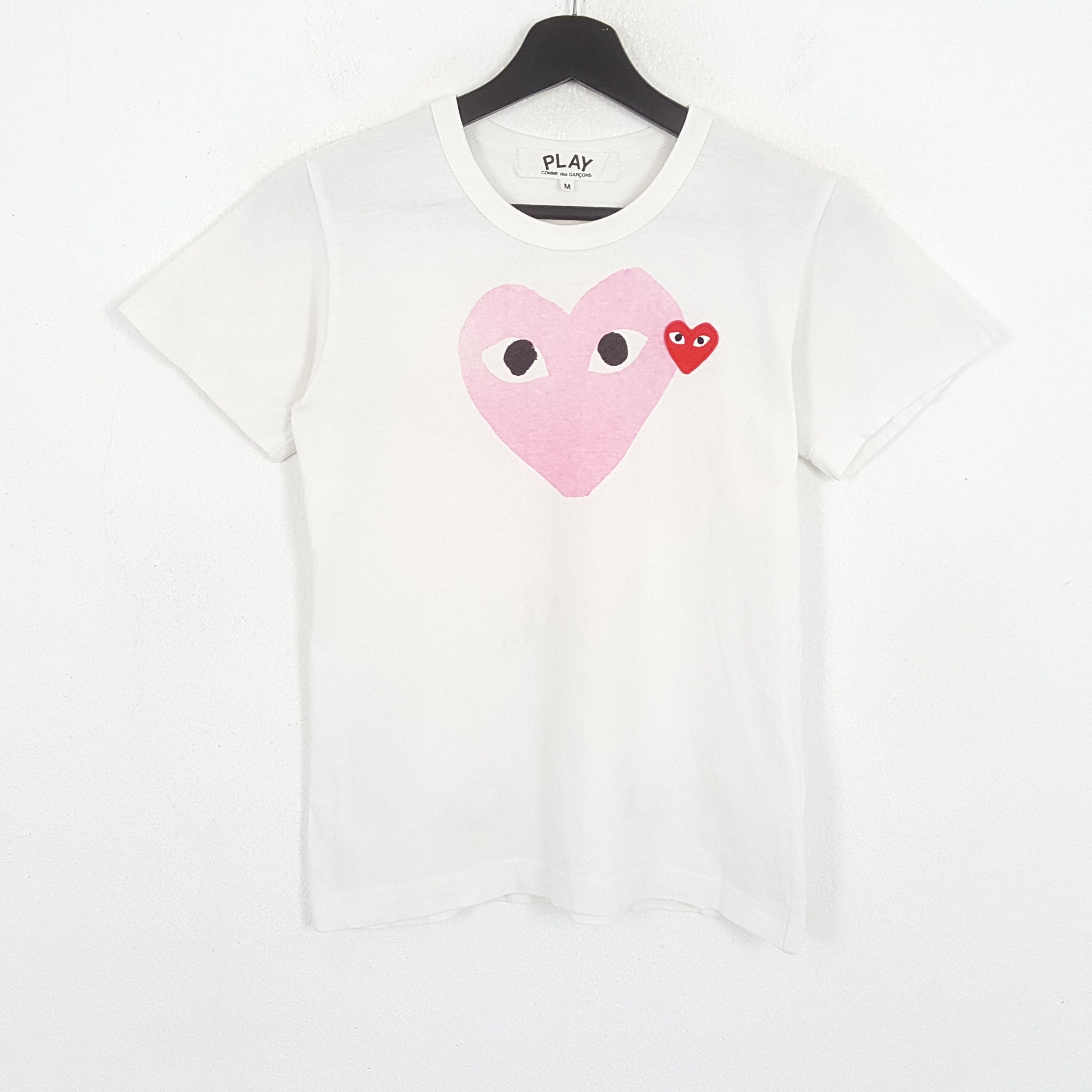 Comme des Garcons PLAY × Japanese Brand × Vintage COMME DES GARCONS PLAY Logo Japanese Brand Tshirt Size XS / US 0-2 / IT 36-38 - 1 Thumbnail