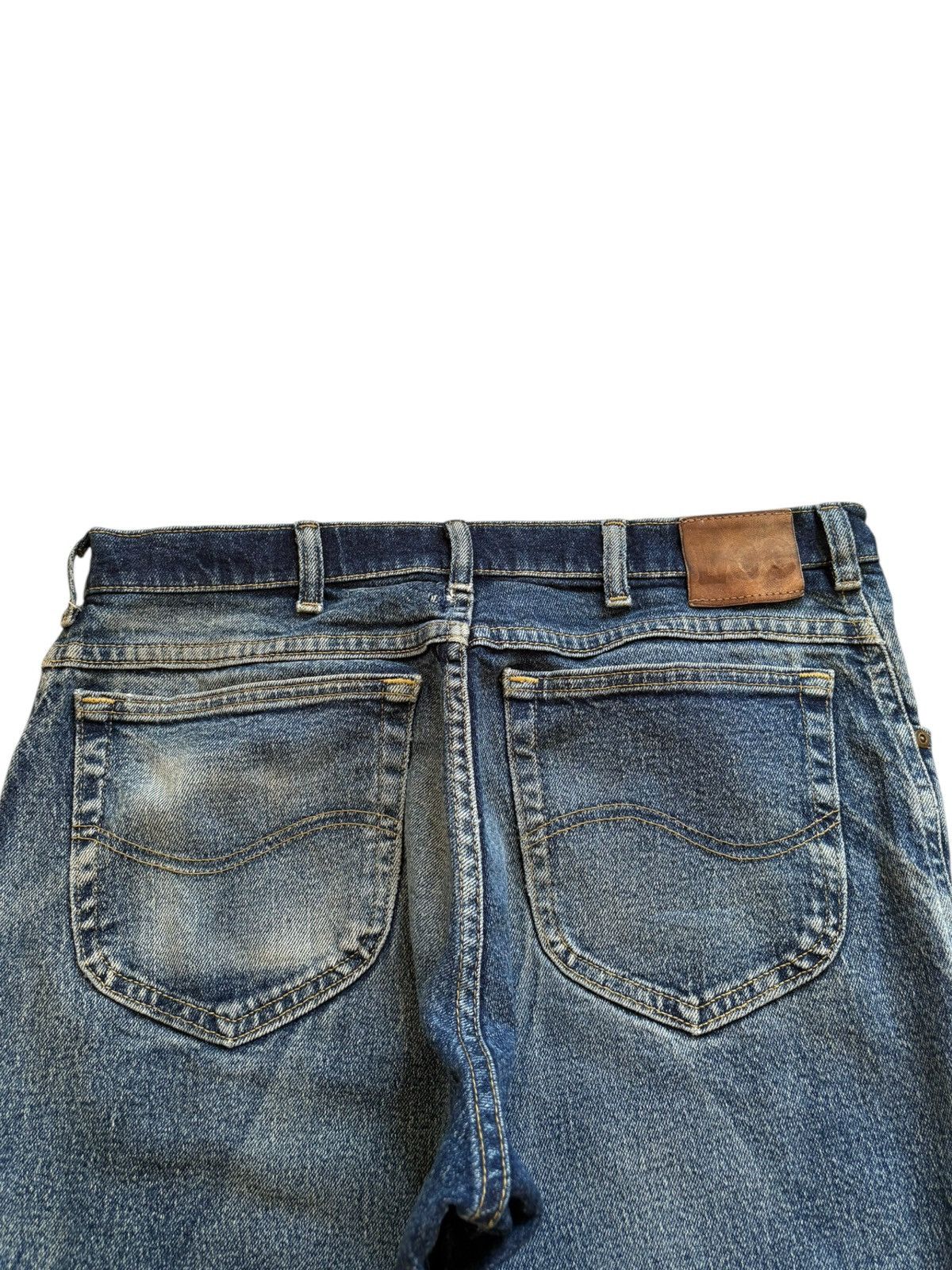 Lee SALES🔥Vintage Lee Mud Wash Distressed Loose Jeans Size US 33 - 8 Thumbnail