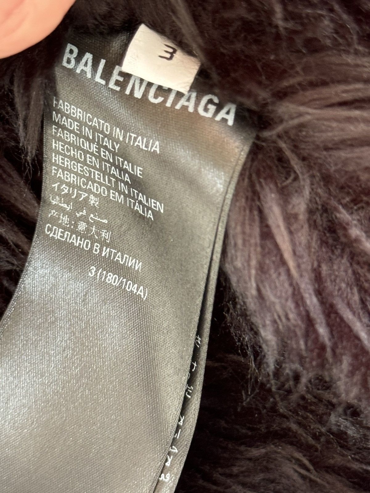 Balenciaga Balenciaga Hooded Denim jacket with fur lining