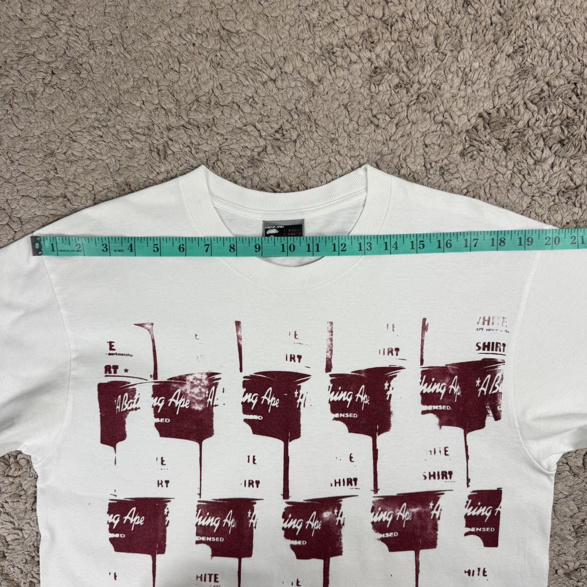 Bape Vintage Bape Exclusive Handprint Condensed Soup Tee Size US L / EU 52-54 / 3 - 13 Thumbnail