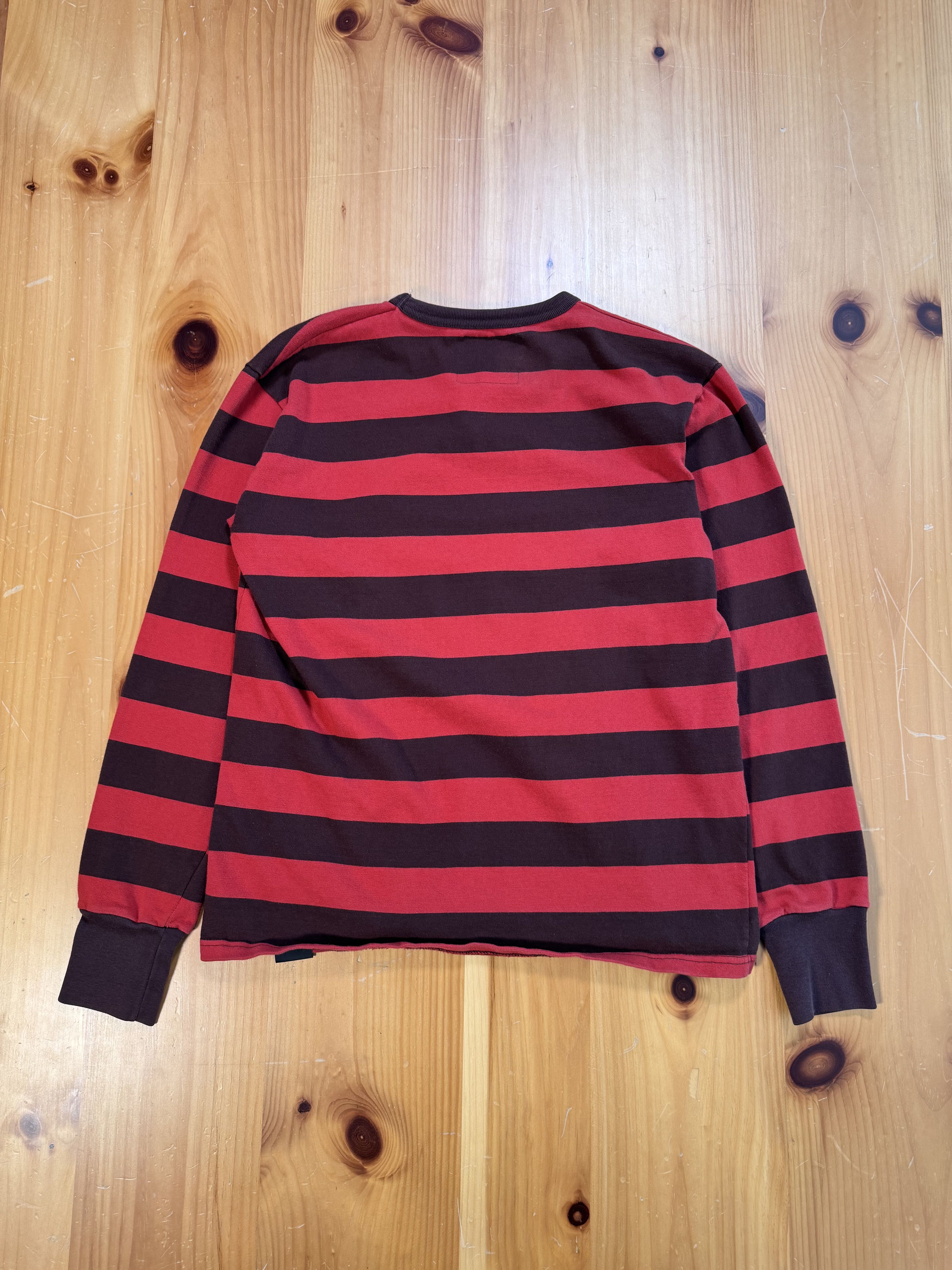 Undercover Undercover FW 2003 Stripe Long sleeve t shirt Size US XL / EU 56 / 4 - 5 Thumbnail