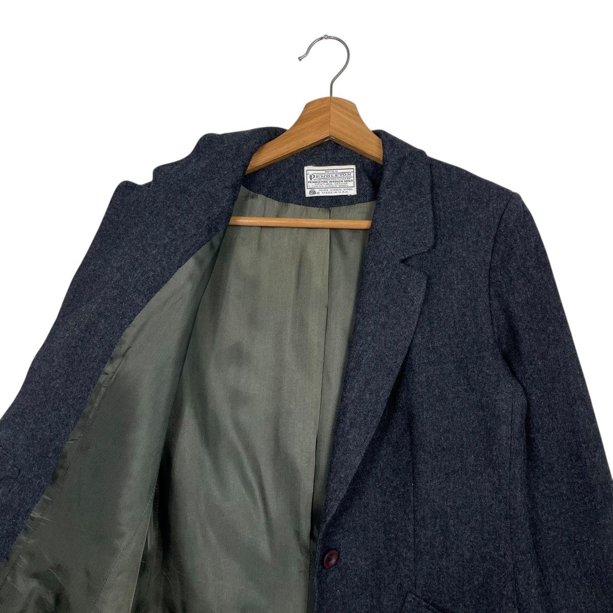 Pendleton Pendleton Women Wool Jacket Made In USA Size S / US 4 / IT 40 - 10 Thumbnail