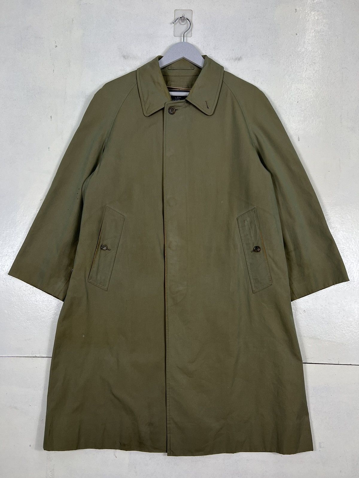 Burberry 🔥 VINTAGE BURBERRYS TRENCHCOAT Size US M / EU 48-50 / 2 - 1 Thumbnail