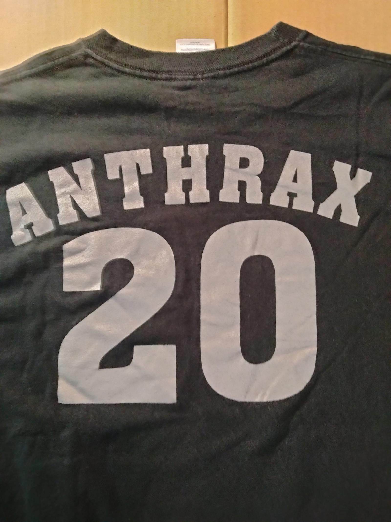 Designer Anthrax Band Shirt - Anthrex Blade Jersey Tee #20 - M Size US M / EU 48-50 / 2 - 3 Thumbnail