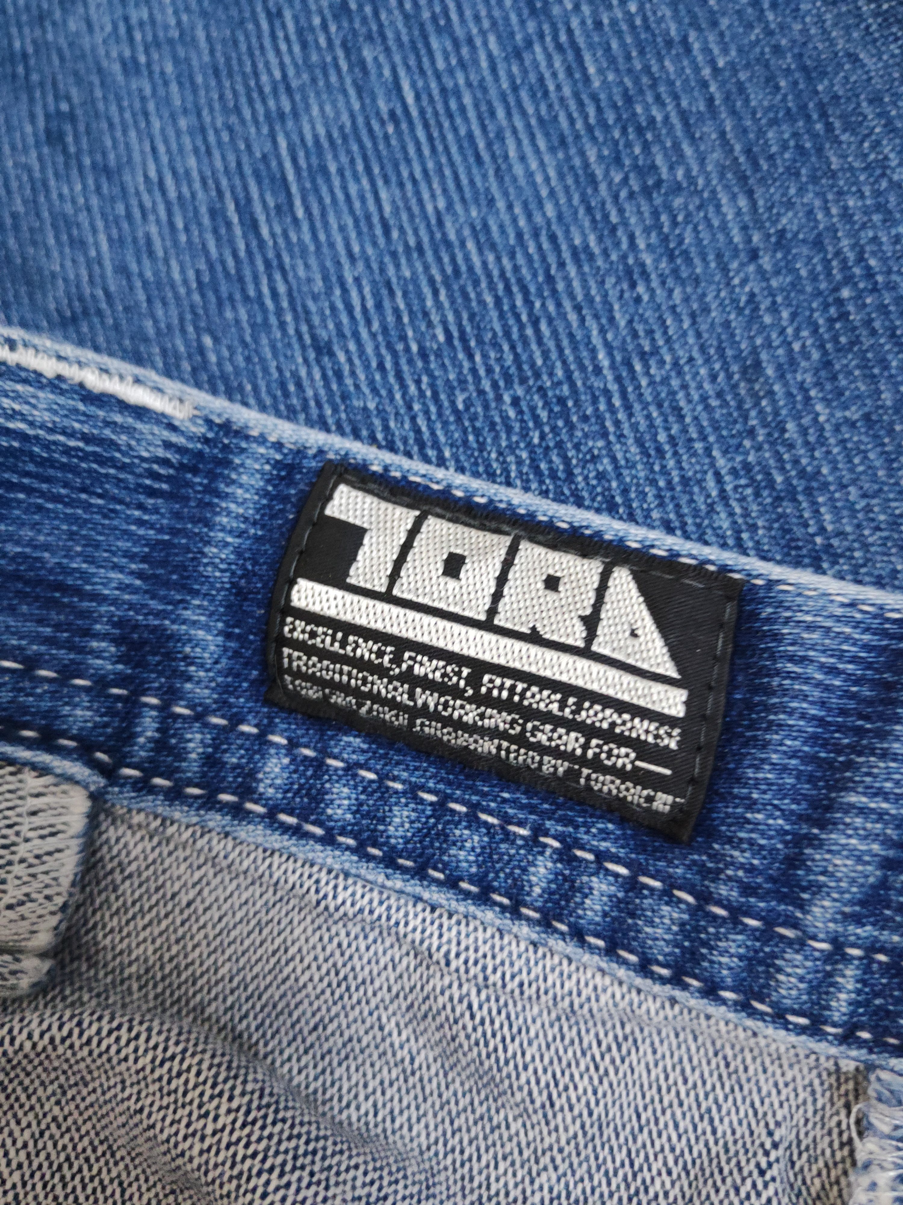 Japanese Brand Toraichi Blue Distressed Ripped Jeans #W2071 Size US 33 - 14 Thumbnail