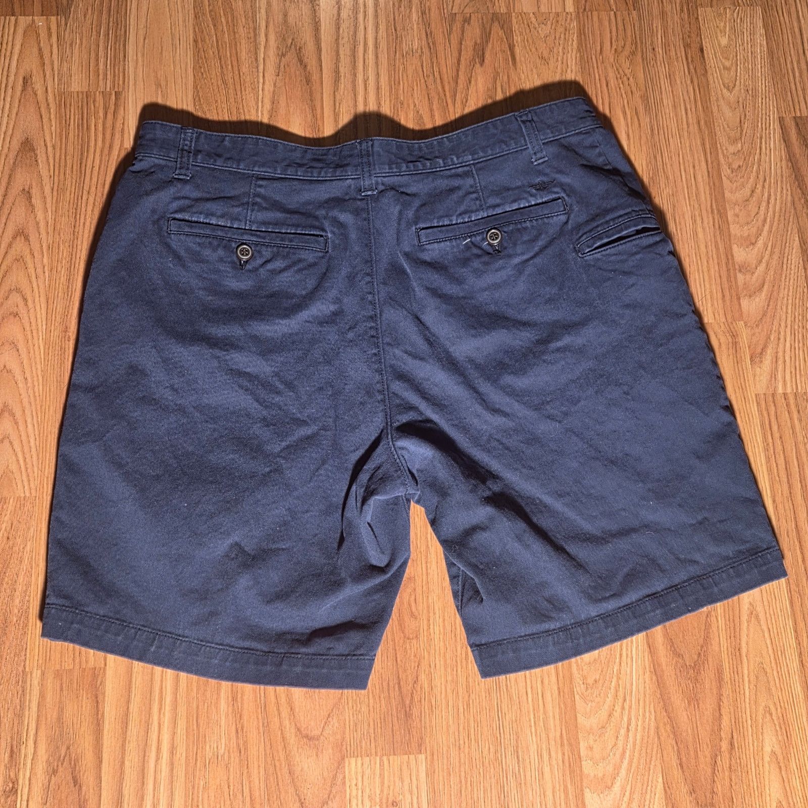 Dockers Dockers Navy Blue Chino Shorts - Men's Size 36 Size US 36 / EU 52 - 4 Thumbnail