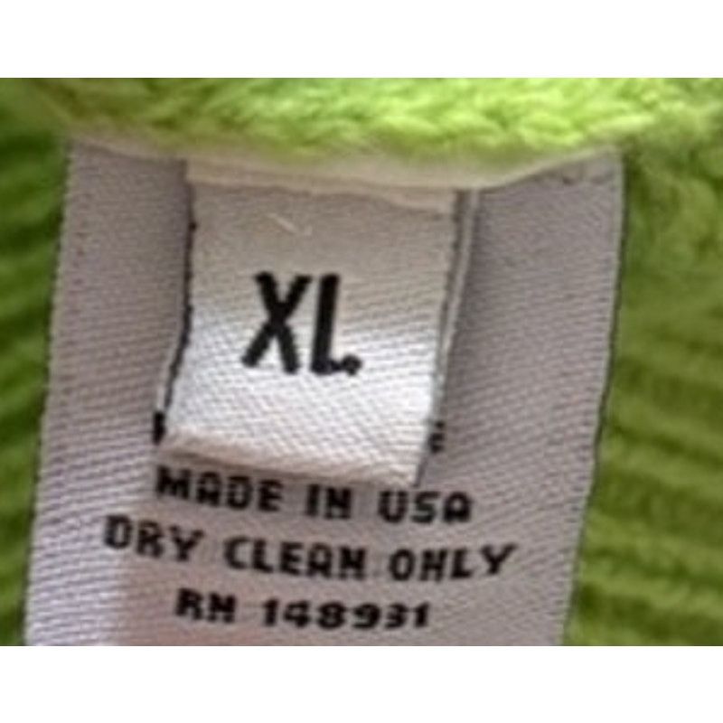 Caterpillar The Elder Statesman Pistachio Cashmere Sweater NWT Size US XL / EU 56 / 4 - 5 Thumbnail