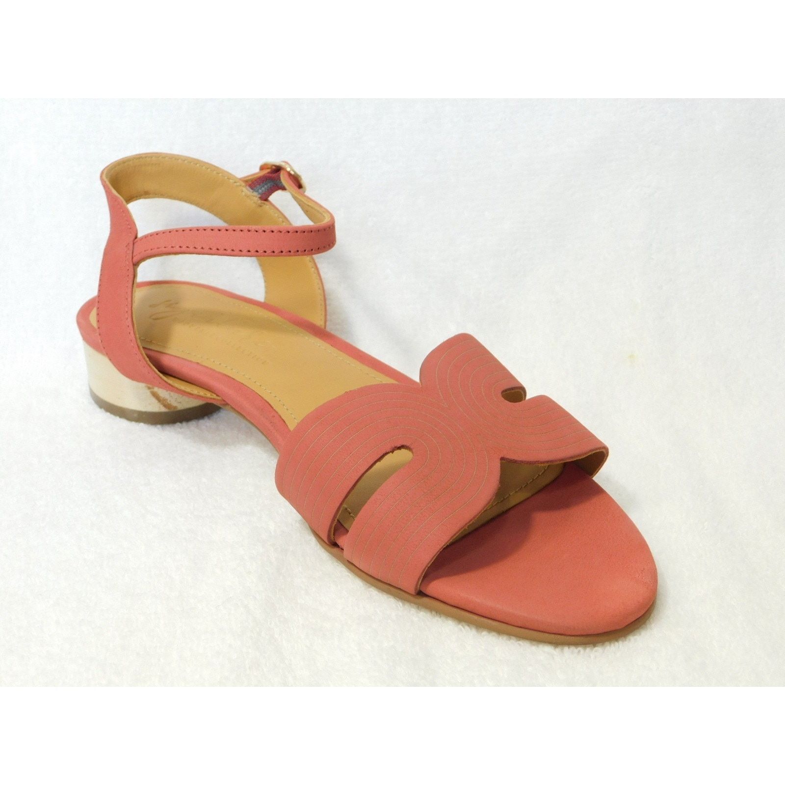 W596 Journee Signature Rose Starlee Ankle Strap Sandal - 8