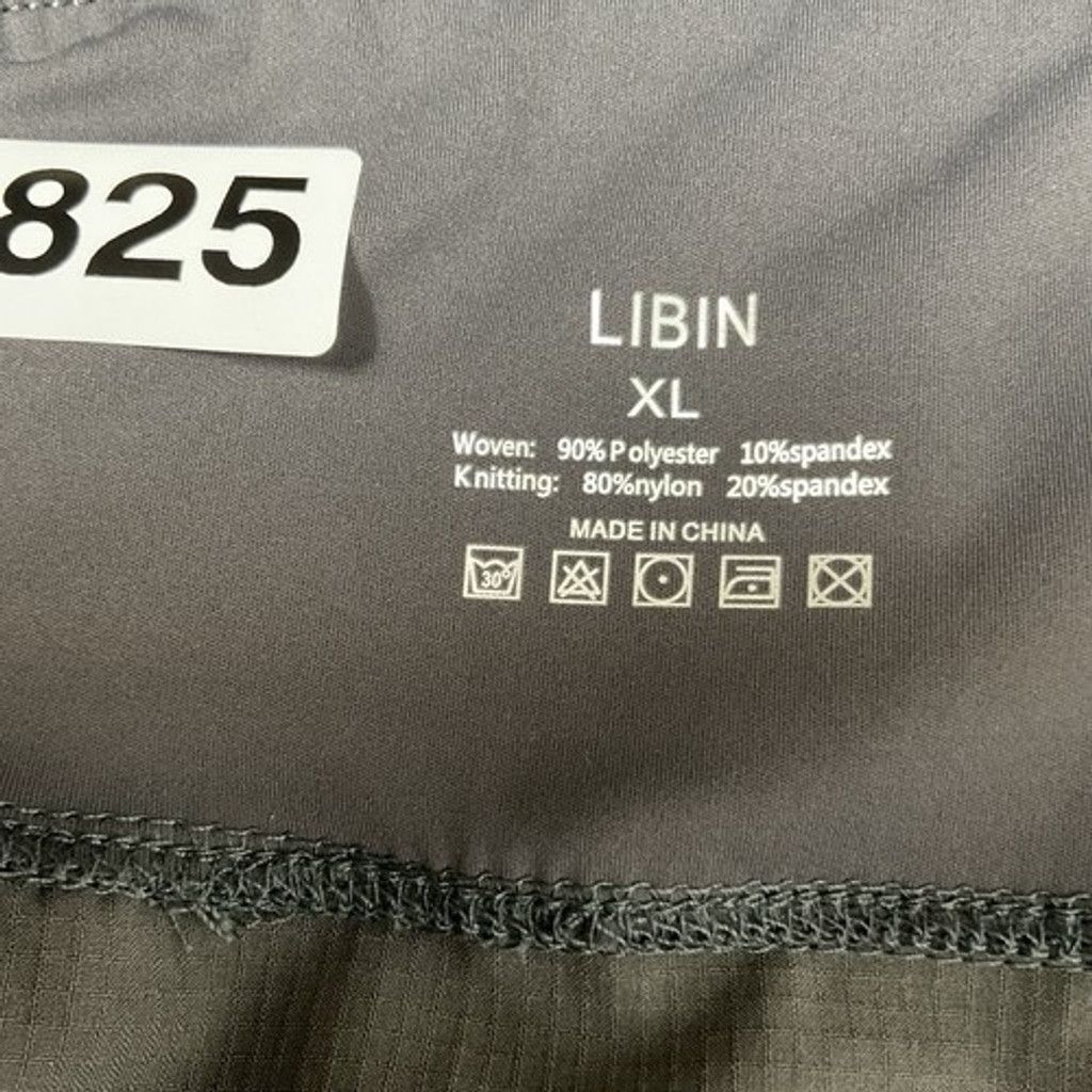 Other NWT Libin UPF50+ Gray Water Resistant Zipper Shorts Women XL Size 41" - 2 Thumbnail