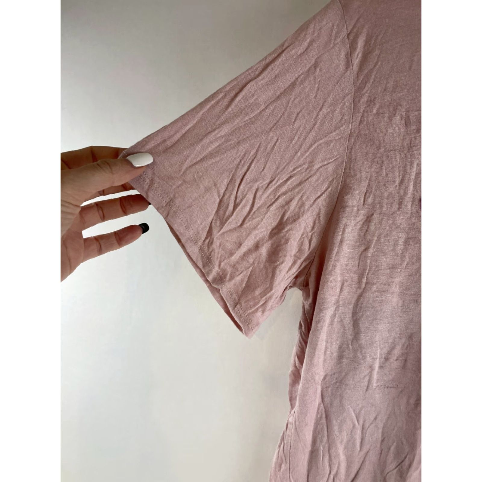 Vintage Stunner California T-Shirt Women's XL Pink Wrap Back Short Sleeve NWT Size XL / US 12-14 / IT 48-50 - 5 Thumbnail