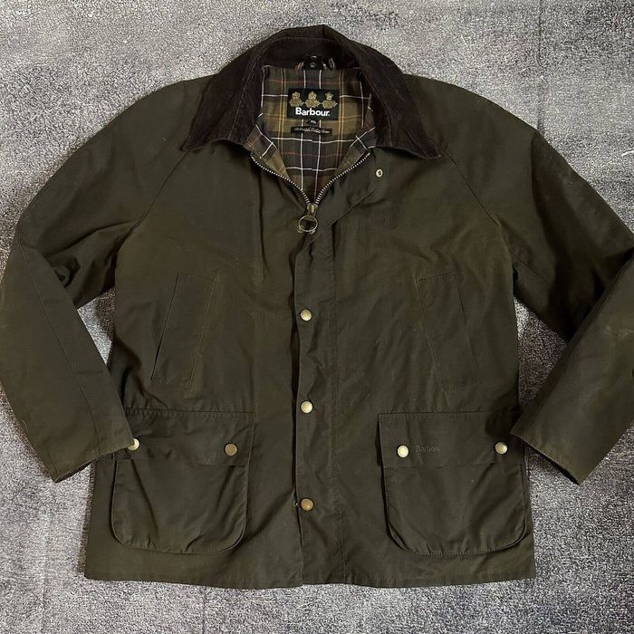 Barbour Barbour Classic Original Tartan Bedale Waxed Jacket Sz 2XL ...