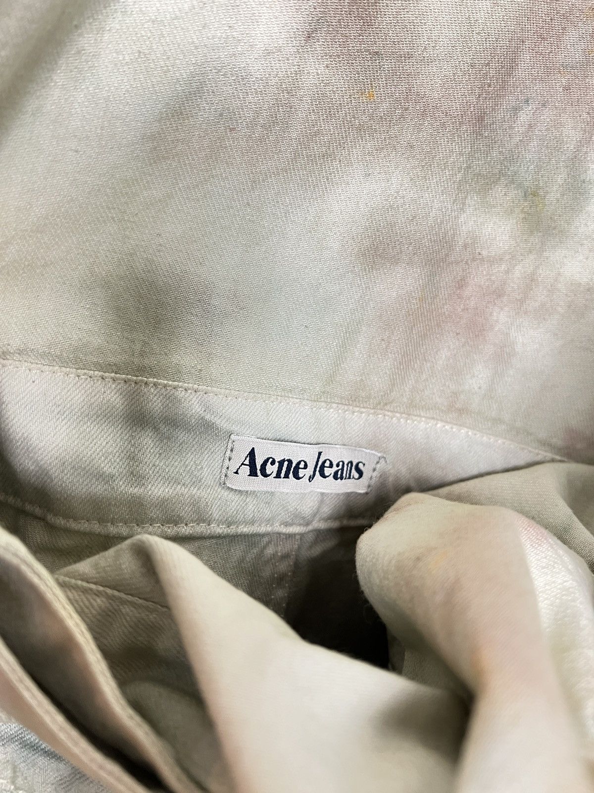 Acne Studios acne studios tie dye cargo painters work overalls Size US 33 - 15 Thumbnail