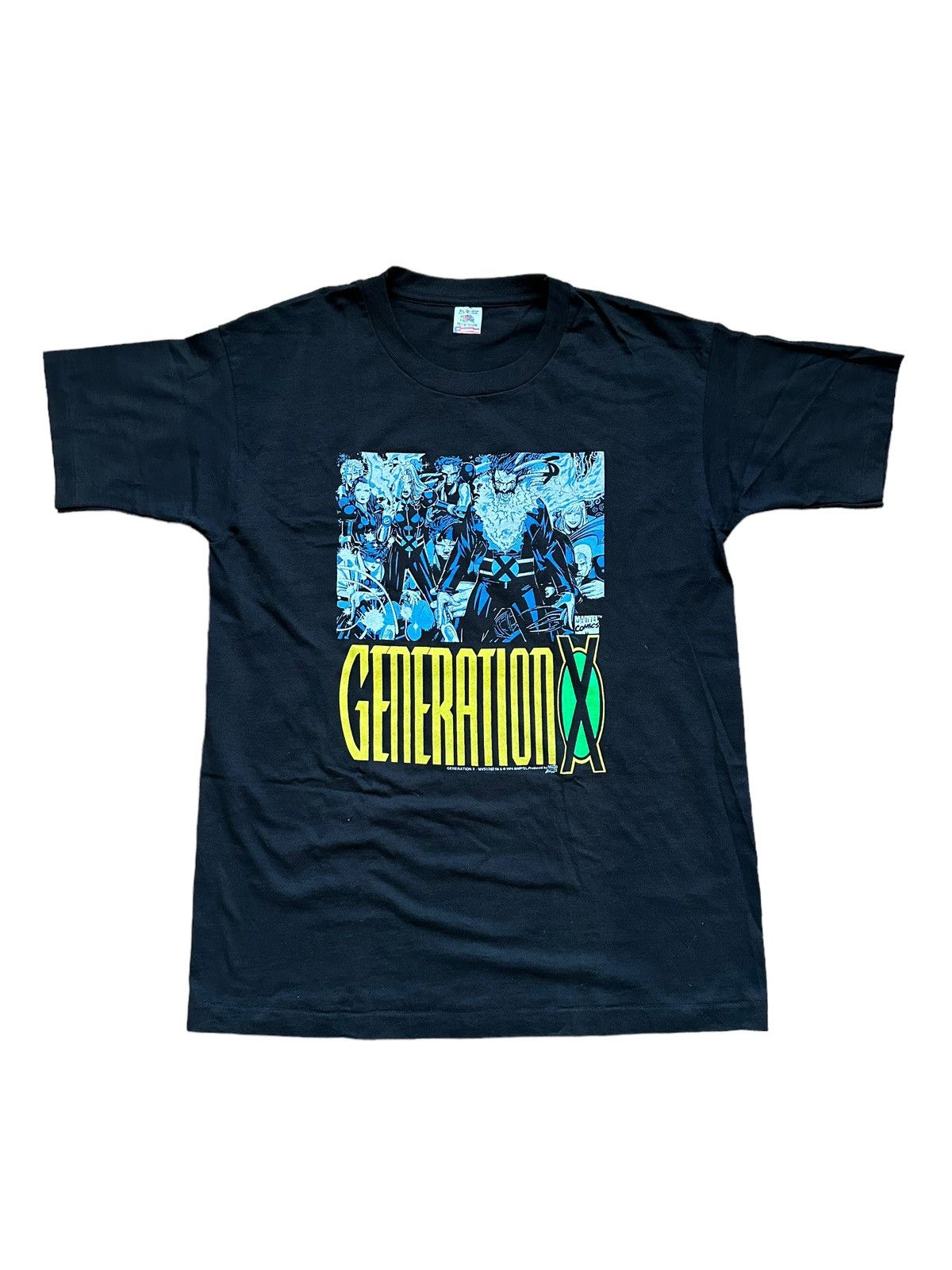 image of 90’S Generation X Tee in Black, Men's (Size XL)