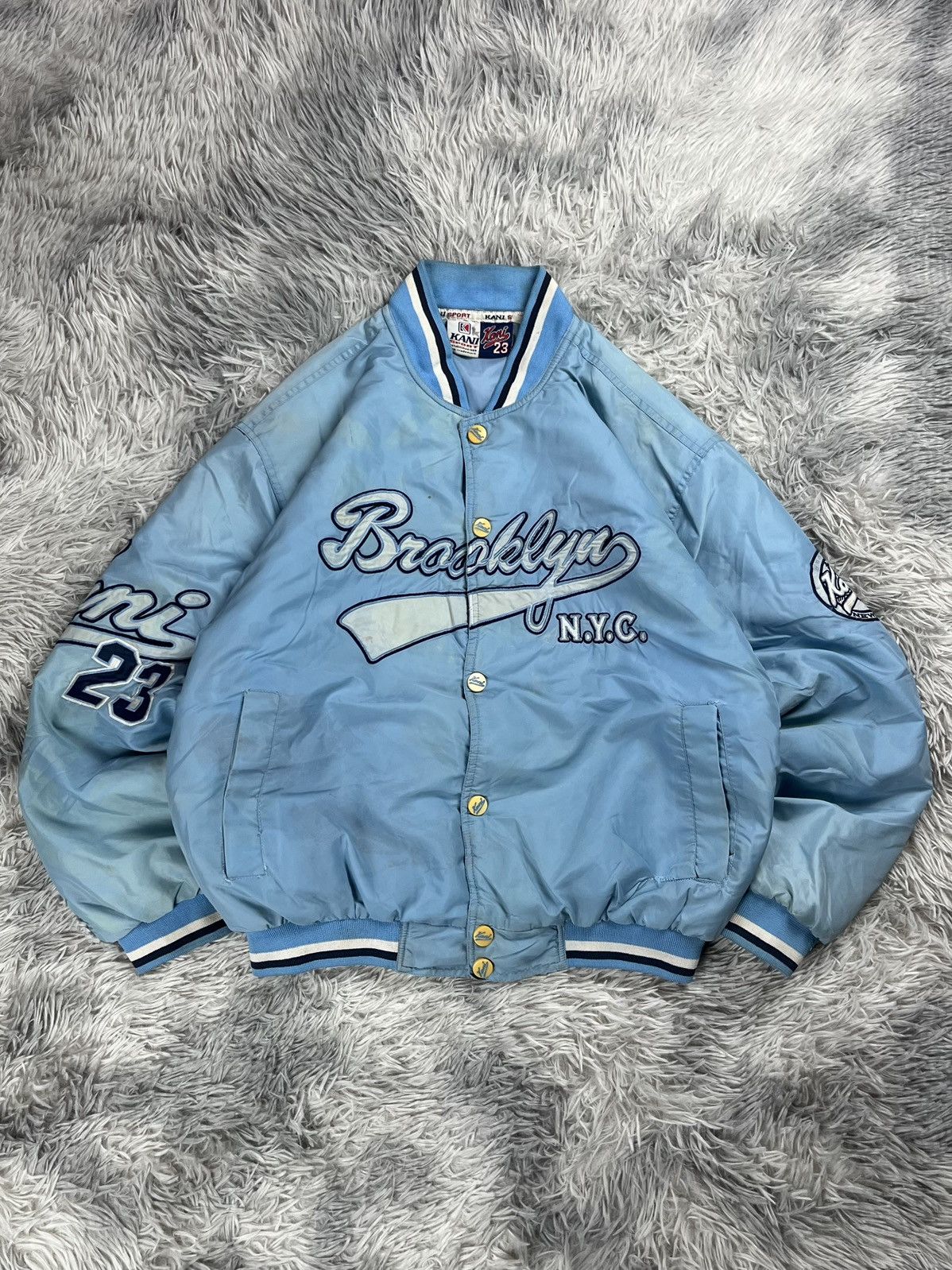 Karl Kani Vintage Karl Kani - Brooklyn N.Y.C Kani 23 Jacket Size US M / EU 48-50 / 2 - 1 Thumbnail