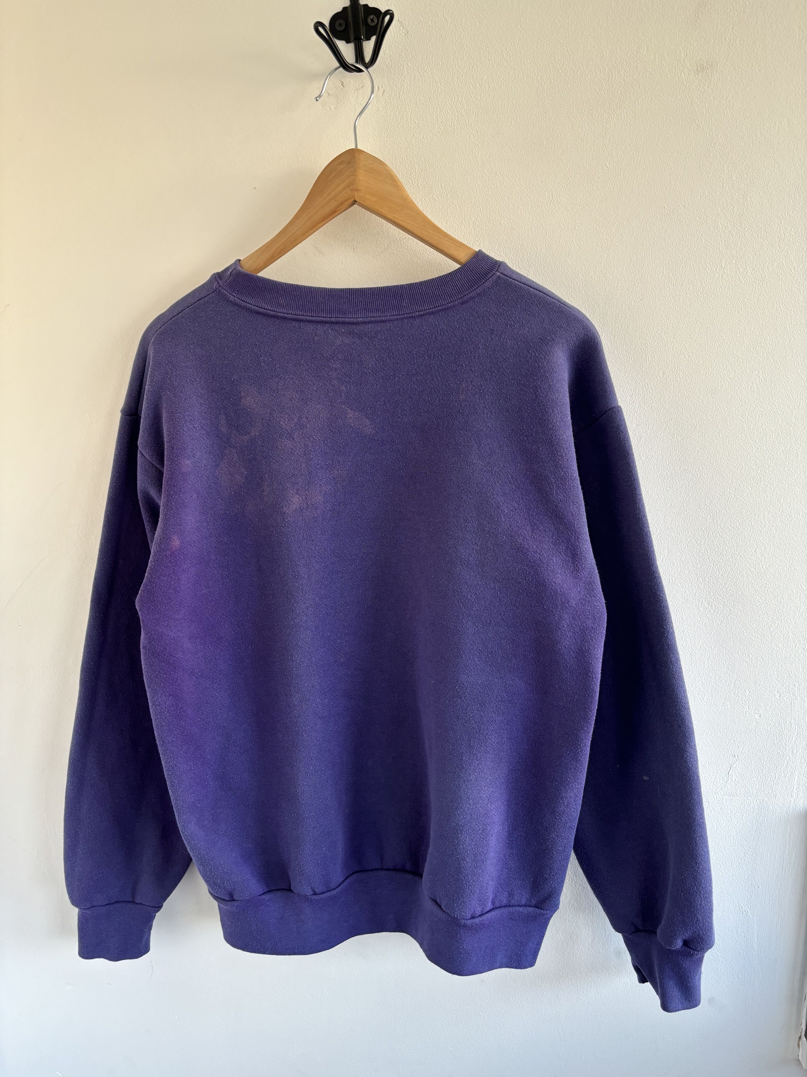 Majestic × NFL Vintage NFL Minnesota Vikings Faded Sweatshirt Size US M / EU 48-50 / 2 - 6 Thumbnail