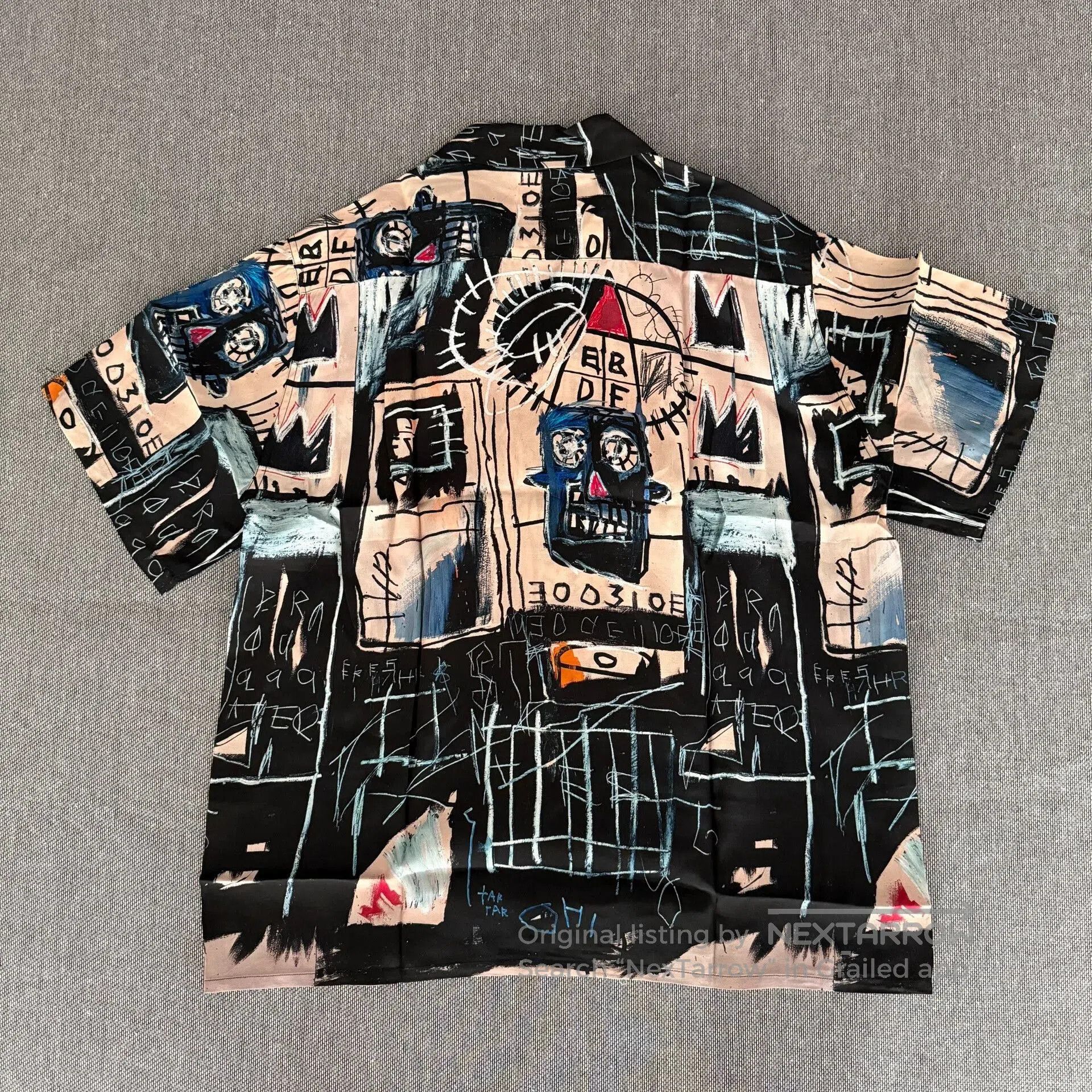 Wacko Maria Wacko Maria Basquiat Short Sleeve Shirt. Size US XL / EU 56 / 4 - 2 Thumbnail