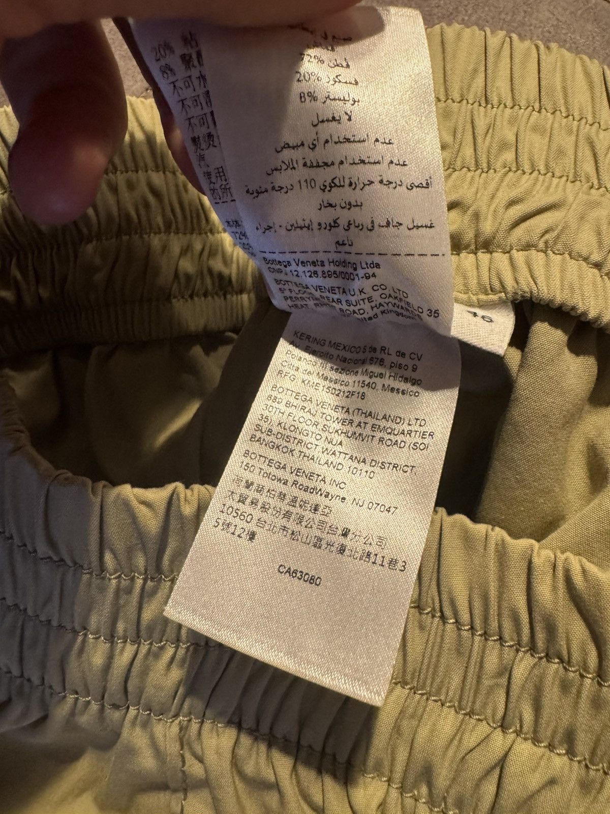Bottega Veneta BOTTEGA VENETA men pants SEE REAL TAPE MEASUREMENTS IN PHOTO Size US 29 - 16 Thumbnail