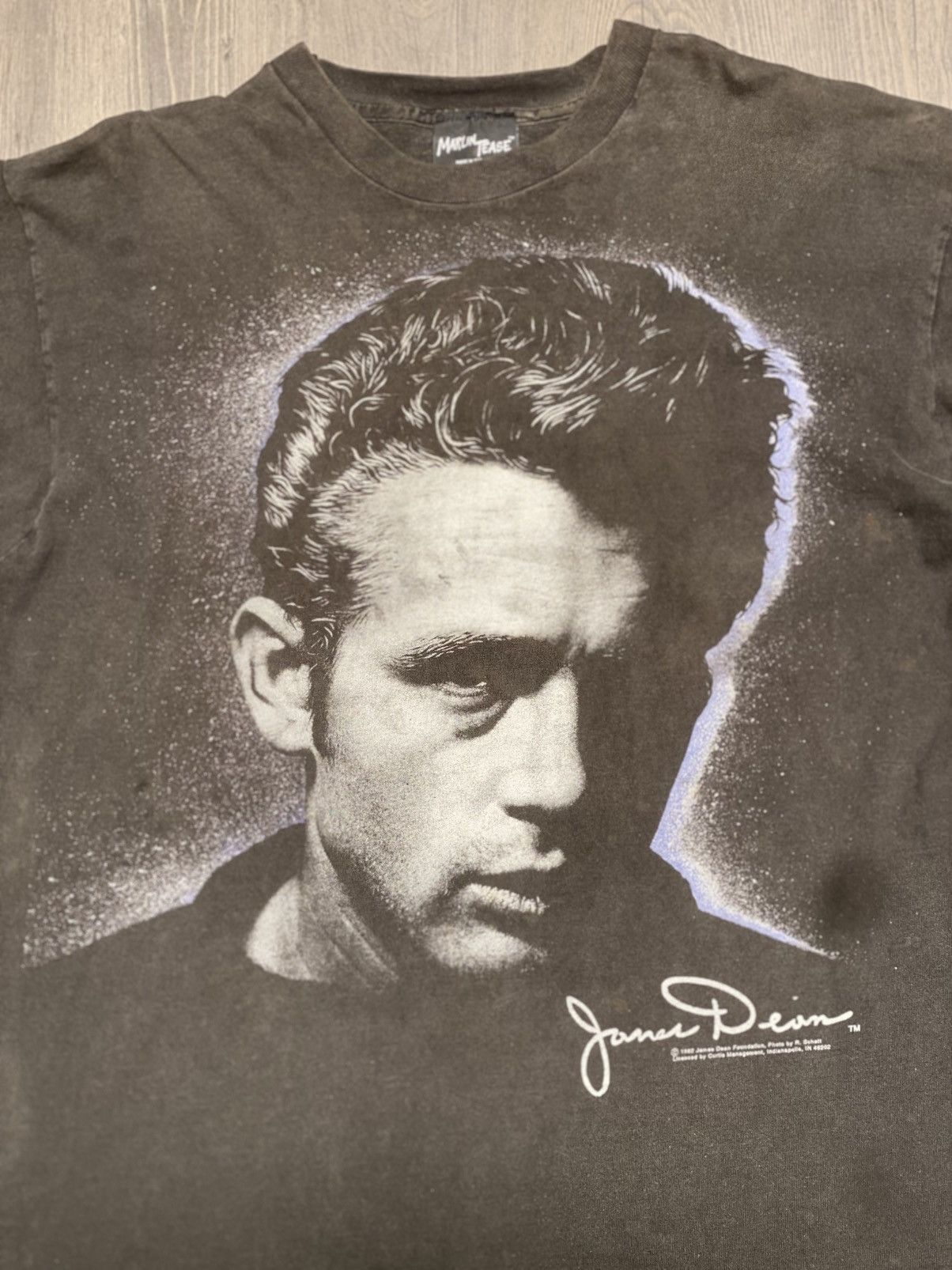 Vintage Vintage James Dean T-Shirt by Marlin Tease - XL Size US XL / EU 56 / 4 - 2 Thumbnail