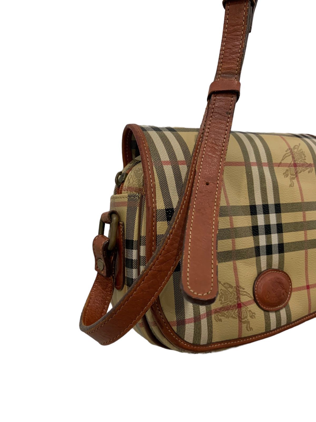 Burberry 🔥VTG OG BURBERRY NOVACHECK SLING BAG Size ONE SIZE - 2 Thumbnail